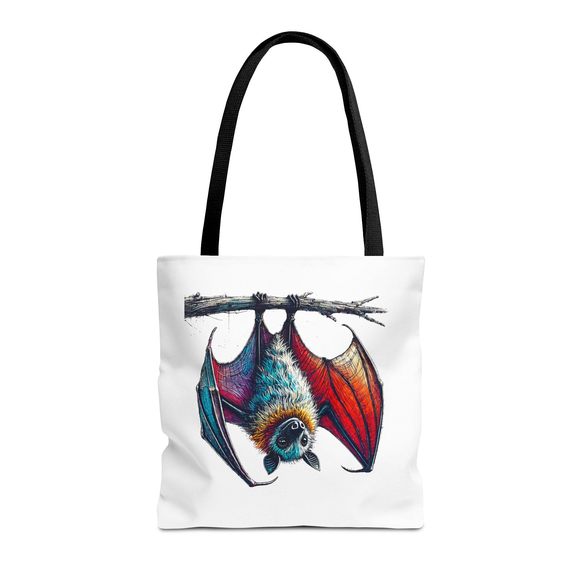 Bat tote bag original animal print design for creative souls - Image 3