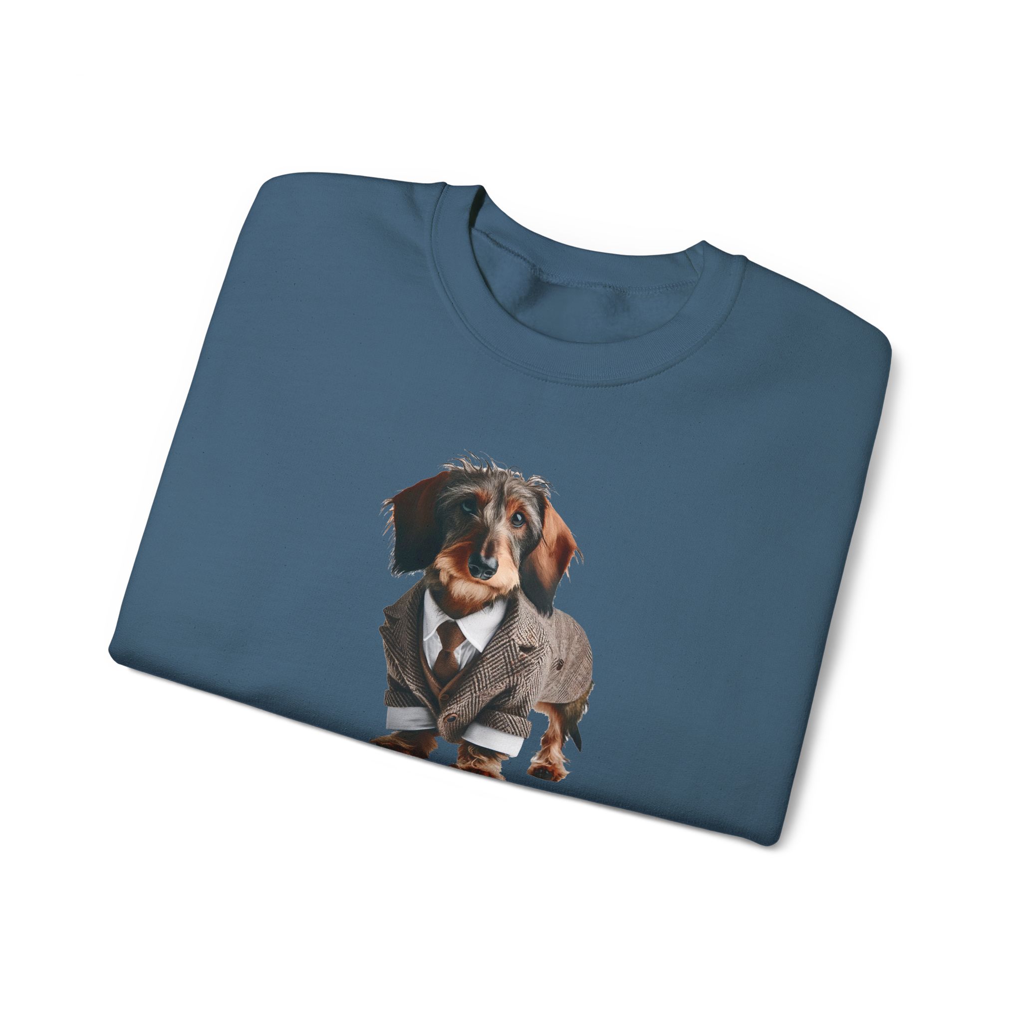 Dachshund sweatshirt – Wiener Dog sweatshirt – Stylish Dog sweater hipster print - Image 2