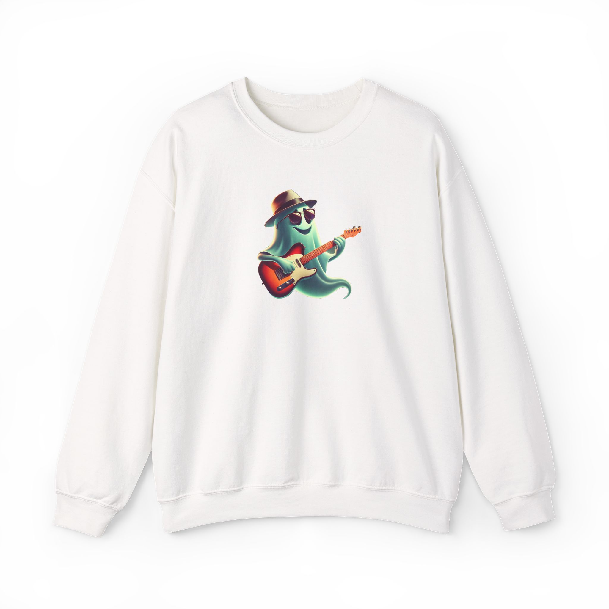 Funny sweatshirt boho graphic sweater ghost rock vintage clothing music sweatshirt colourful apparel rock clothing cool outfit - Image 4