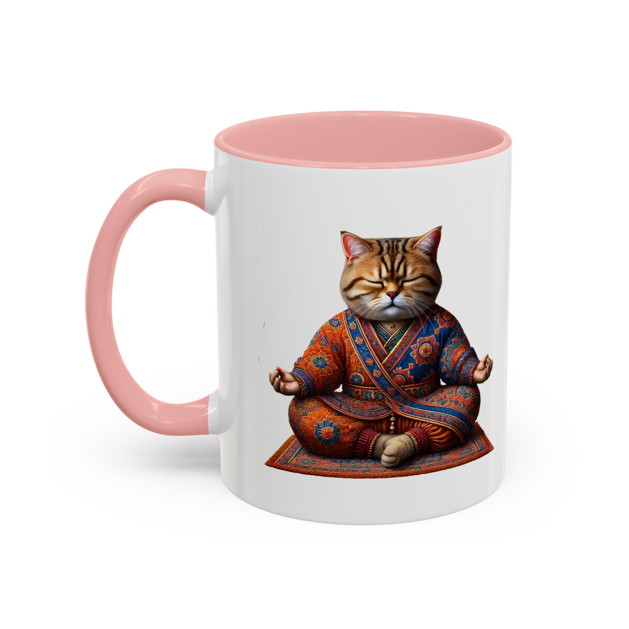 Office Mug cat lover yoga gift for mom Tea cup coffee Mug meditation accessory mindfulness pet design - Image 14