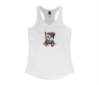 Cat Graphic Tank Top