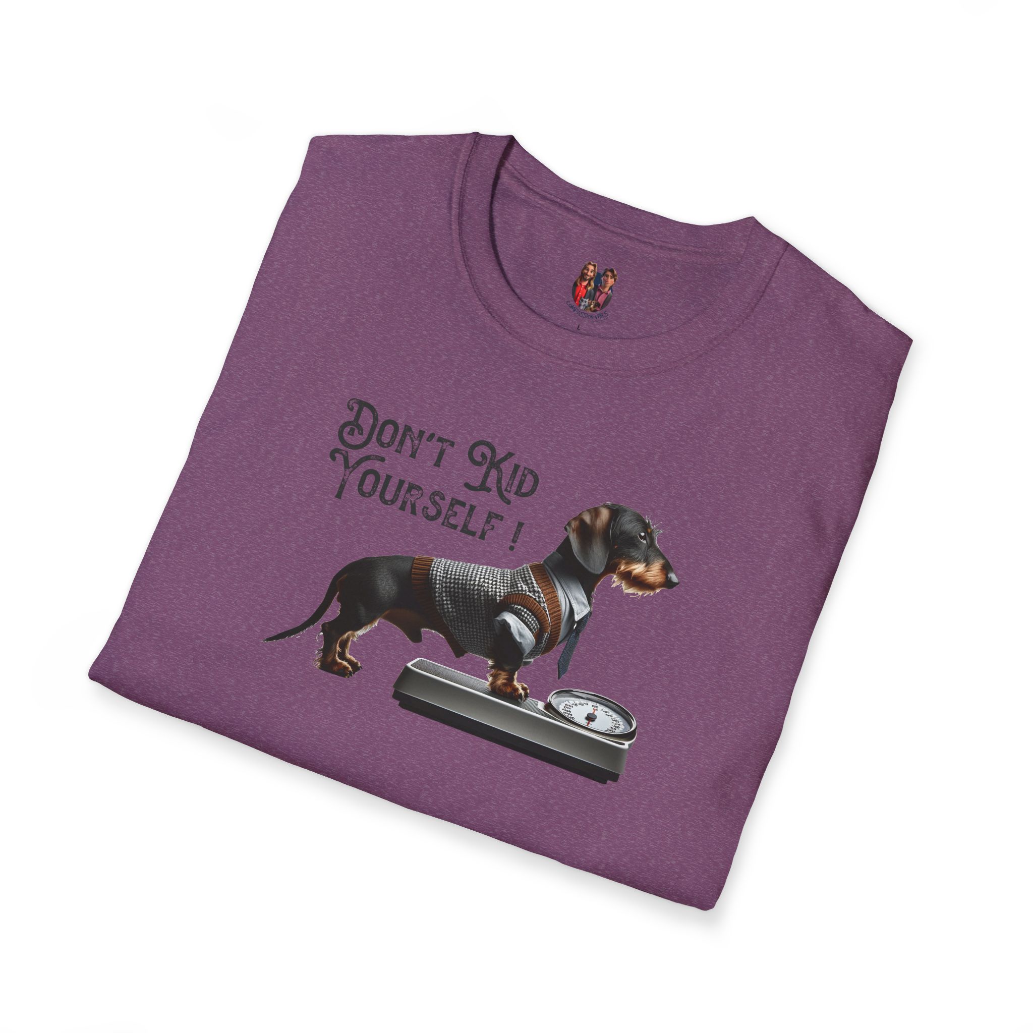 Dachshund Funny tshirt weight loss graphic tee diet clothing gift Dog shirt comfort colors puppy print unique outfit - Image 33