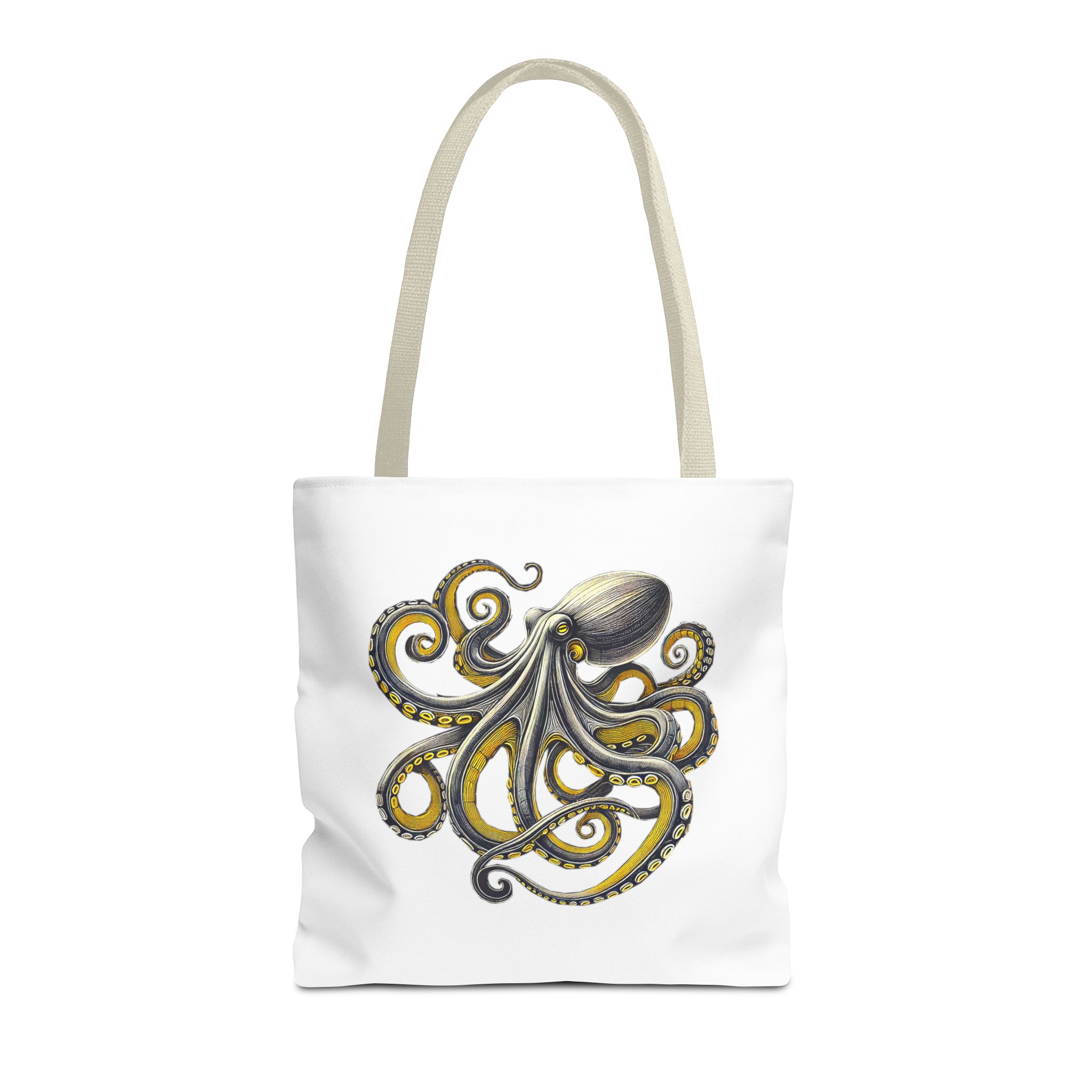 Octopus Tote bag – Boho Octopus purse – Retro handbag japanese print - Image 21