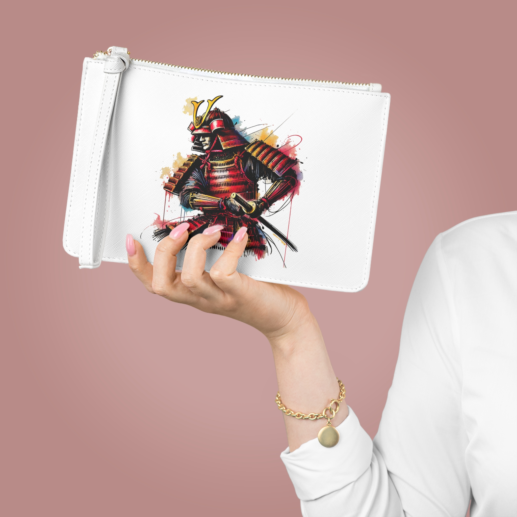 Vintage Bag samurai japanese evening bag Canvas evening bag cool clothing gift cool colourful evening bag unique Handbag