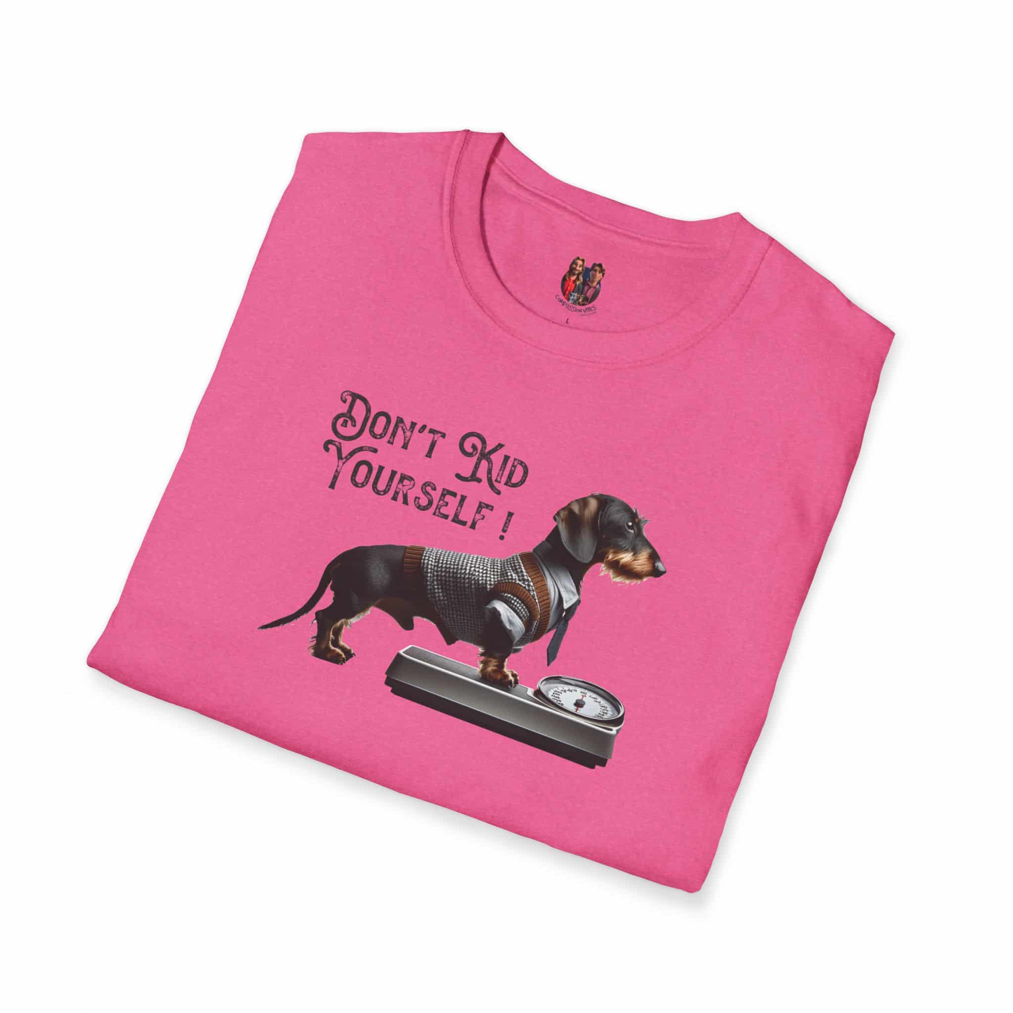 Dachshund Funny tshirt weight loss graphic tee diet clothing gift Dog shirt comfort colors puppy print unique outfit - Image 31