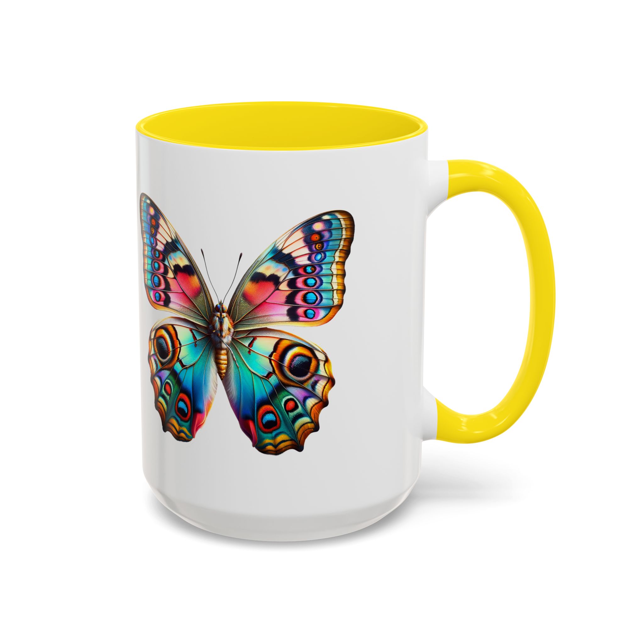 Coffee mug Butterfly unique cup boho gift for her office accessory cute mug nature design - Imagen 61