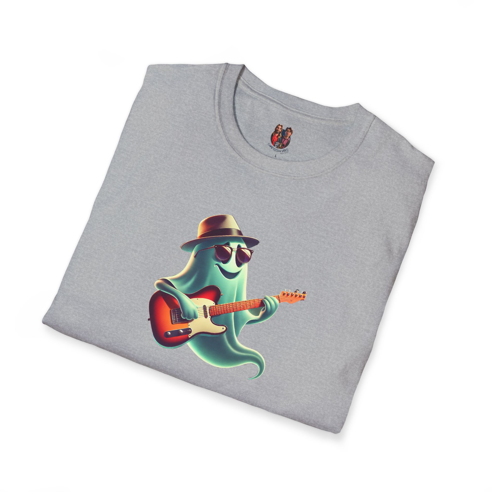 Funny Tshirt boho graphic tee ghost rock vintage clothing music shirt colourful apparel rock clothing cool outfit - Image 9