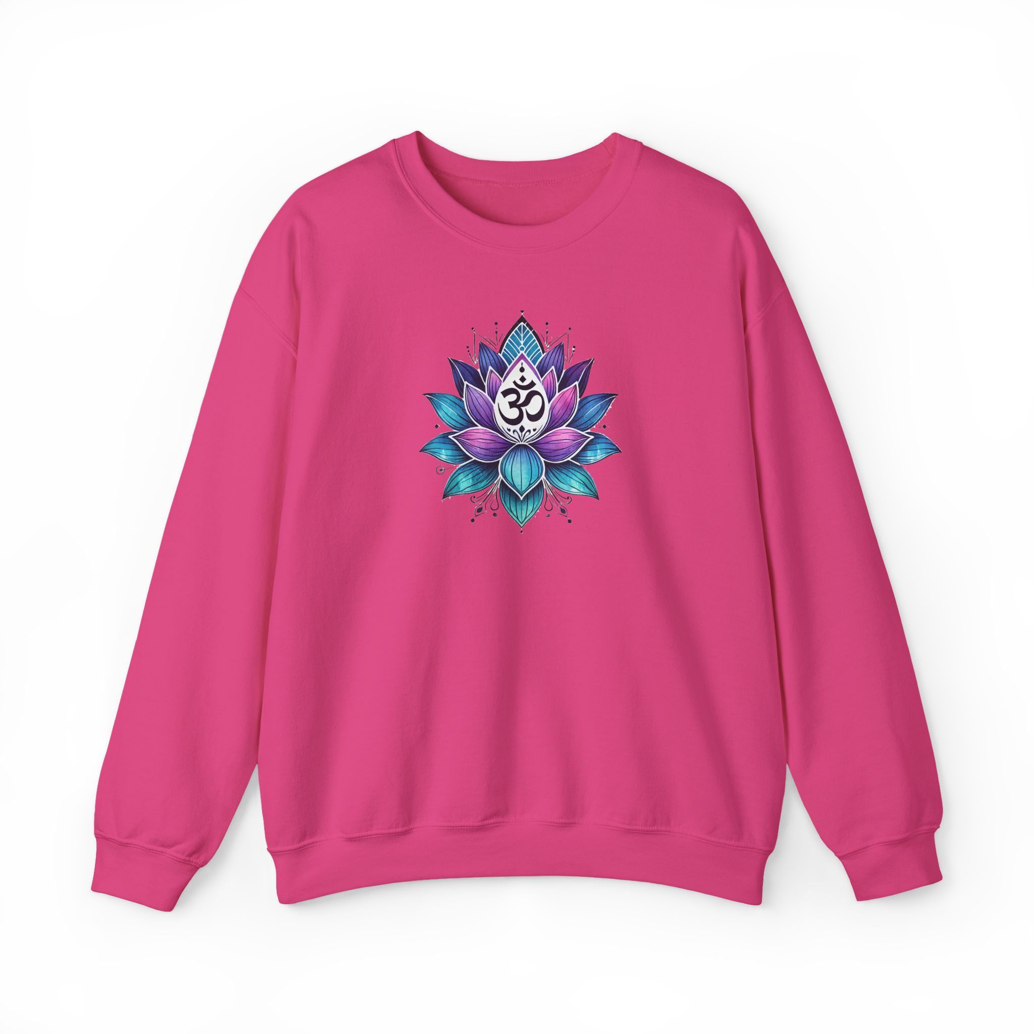 Boho sweattshirt mindfulness graphic sweater lotus flower yoga clothing gift meditation shirt cute apparel comfy outfit unique visual - Image 30