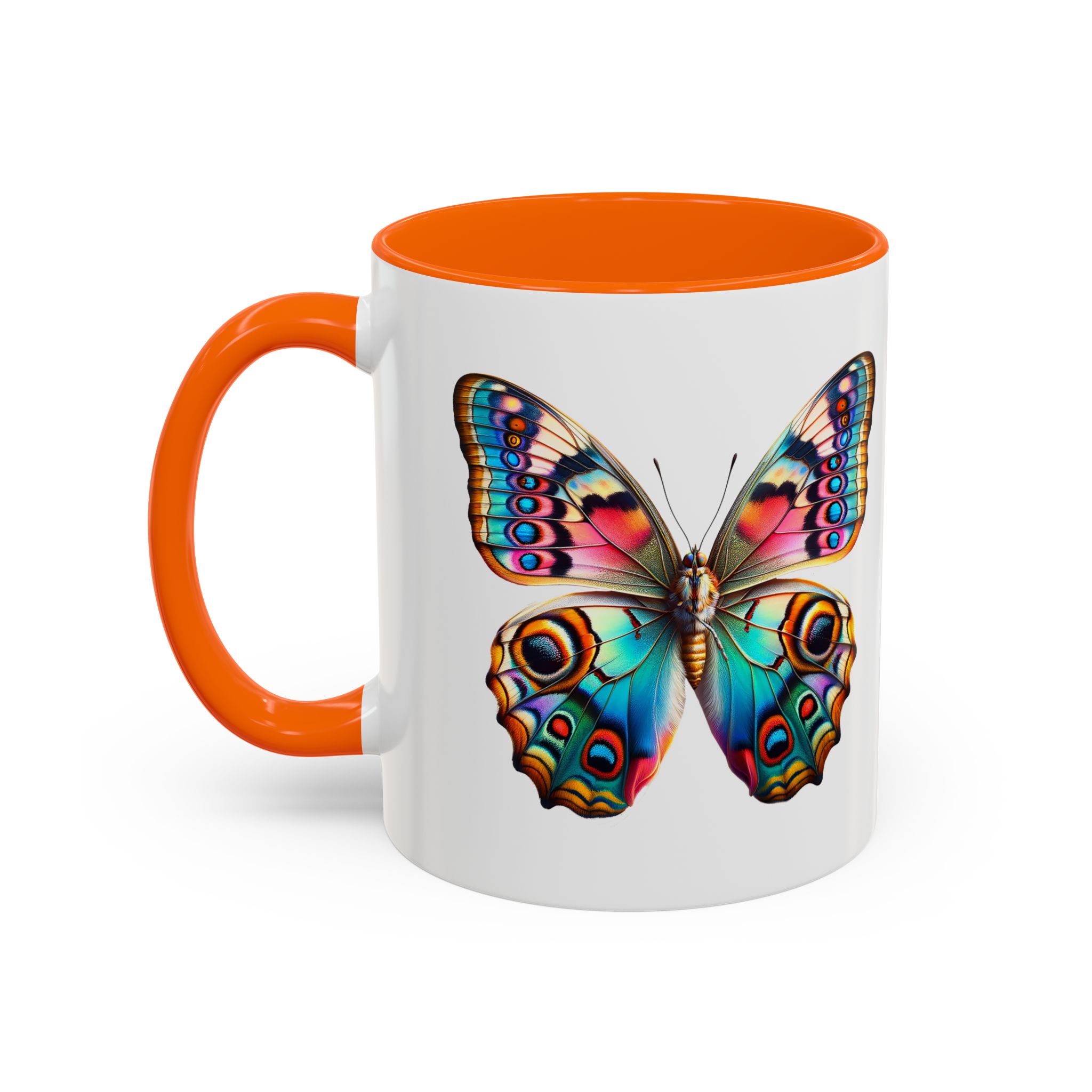 Coffee mug Butterfly unique cup boho gift for her office accessory cute mug nature design - Imagen 42