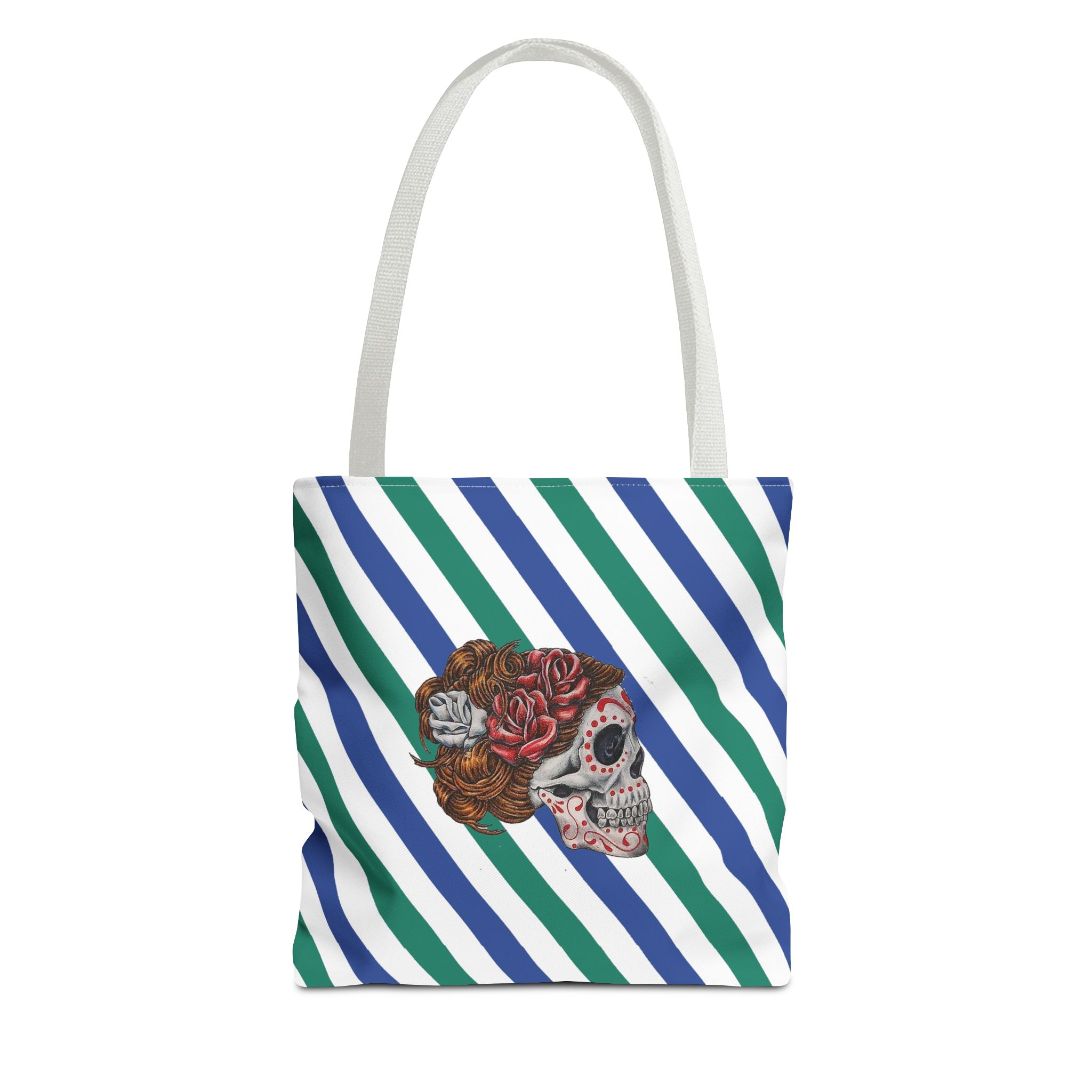 Canvas tote bag Surrealism Dia de los muertos shoulder bag unique Drawing by Celebrated Artist – Image 13