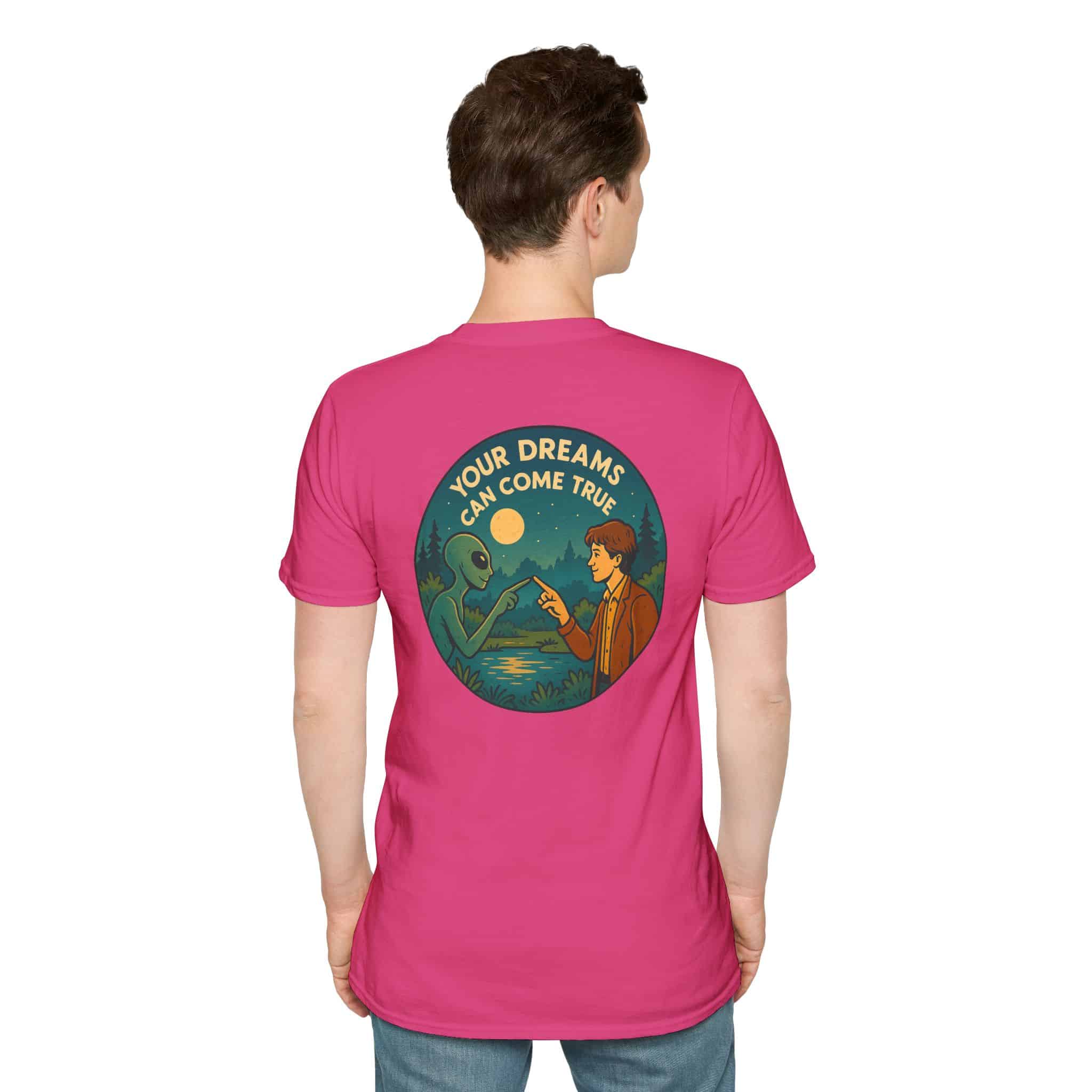 Vintage Alien Tshirt Motivational funny tee alien design graphic clothing for self confidence boost - Image 28