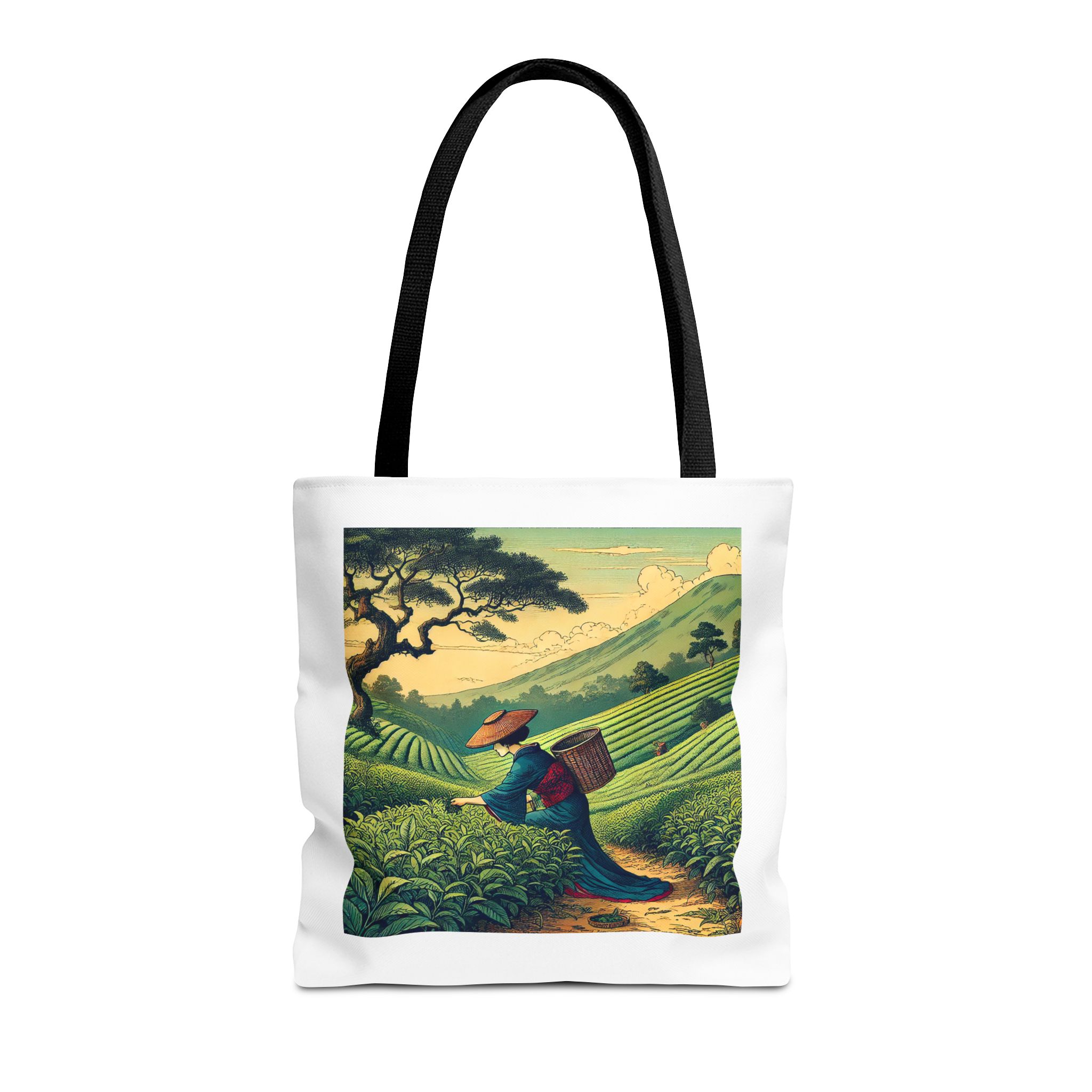 Japanese tote bag modern Asian style with ukiyo and traditional art design - Image 3