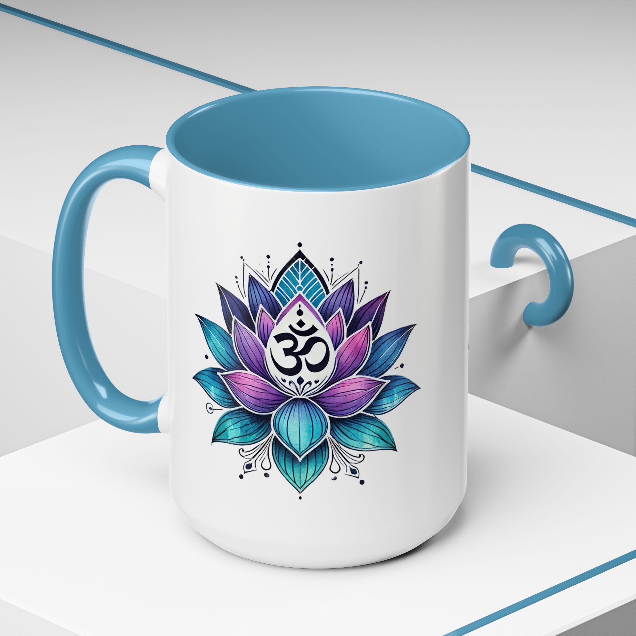 Boho office mug mindfulness mug lotus flower yoga gift coffee lover meditation accessory tea cup cute – Image 40