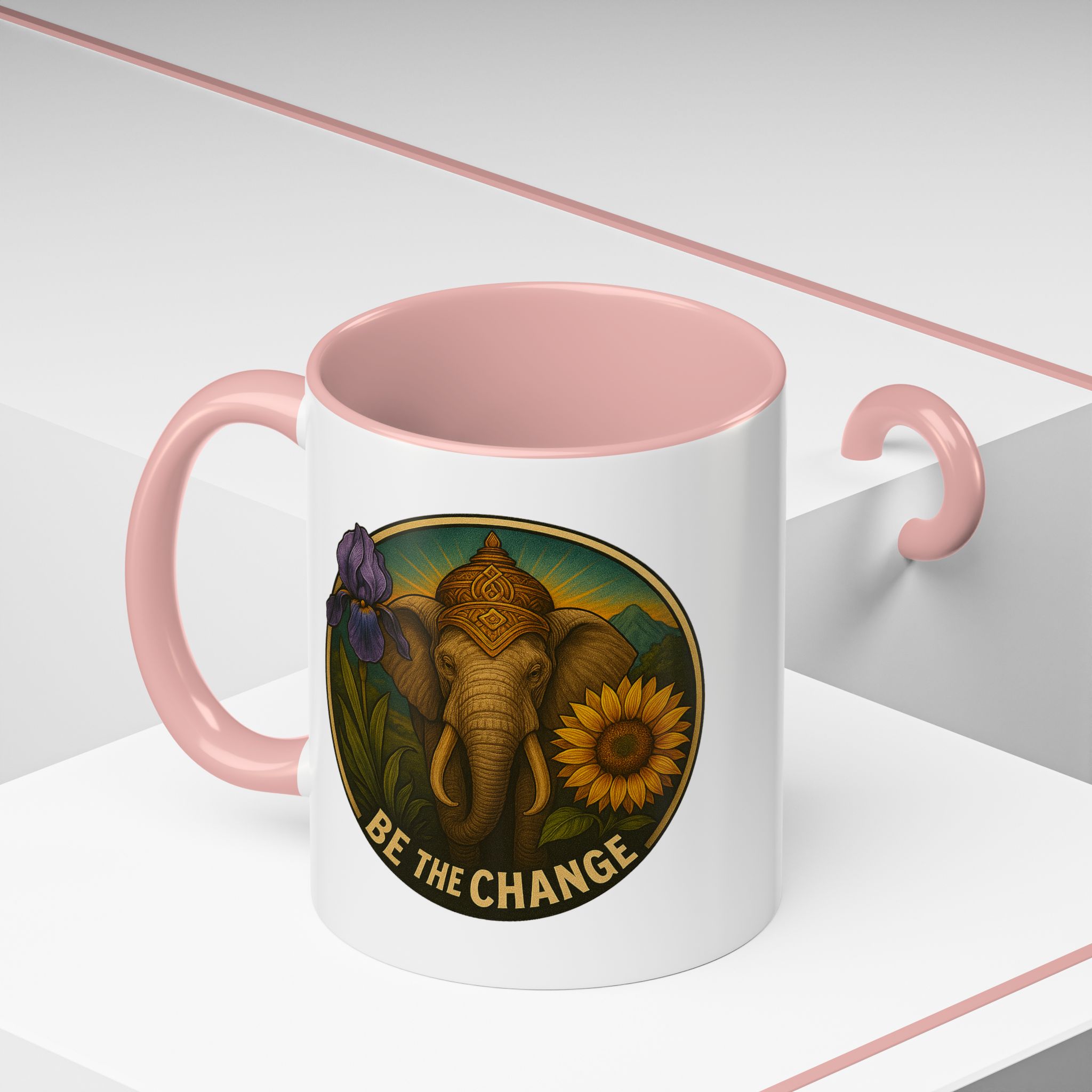 Surrealist coffee mug buddha Fantasy mug Limited Edition Hand Drawn Art by Real Artist - Imagen 12