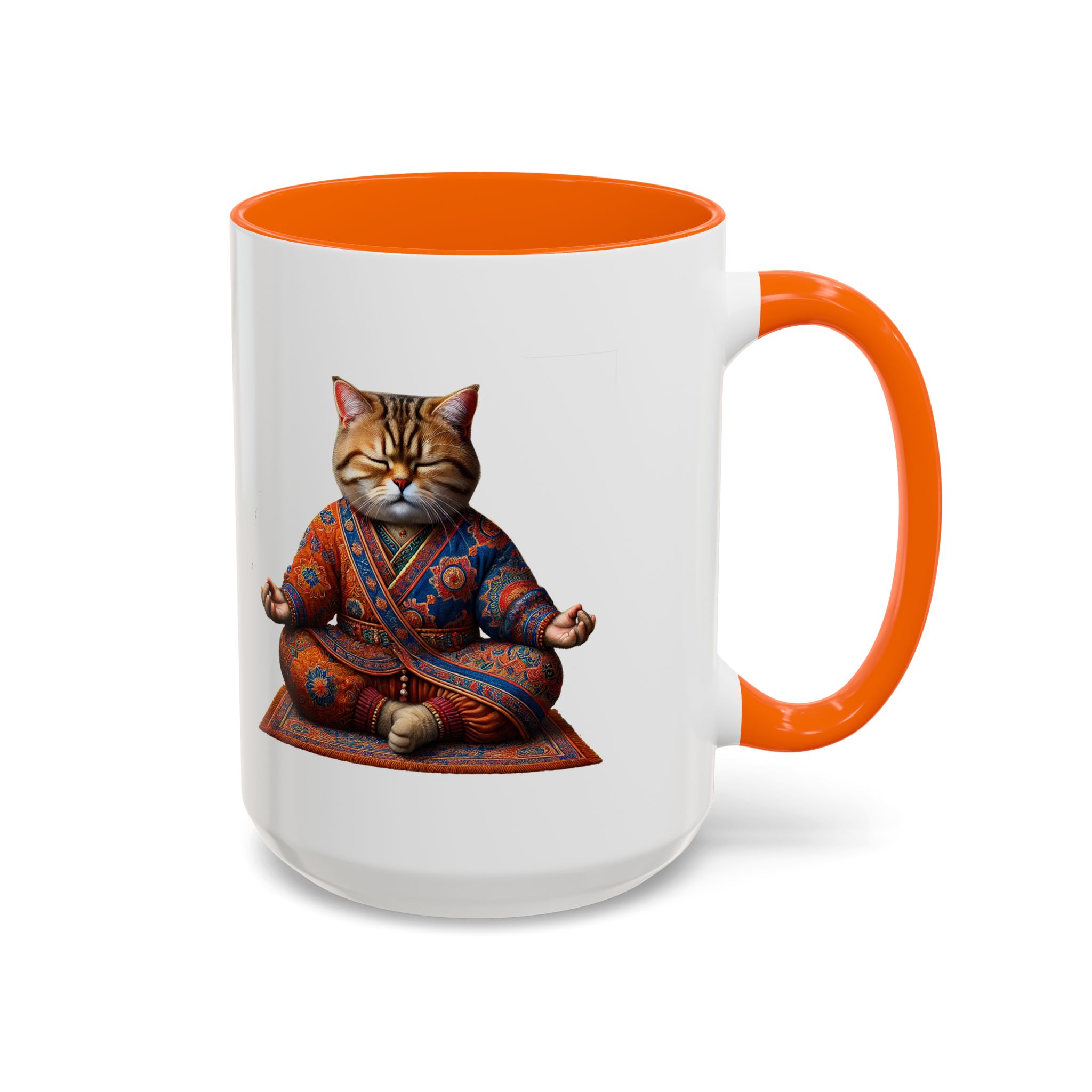 Office Mug cat lover yoga gift for mom Tea cup coffee Mug meditation accessory mindfulness pet design - Image 53