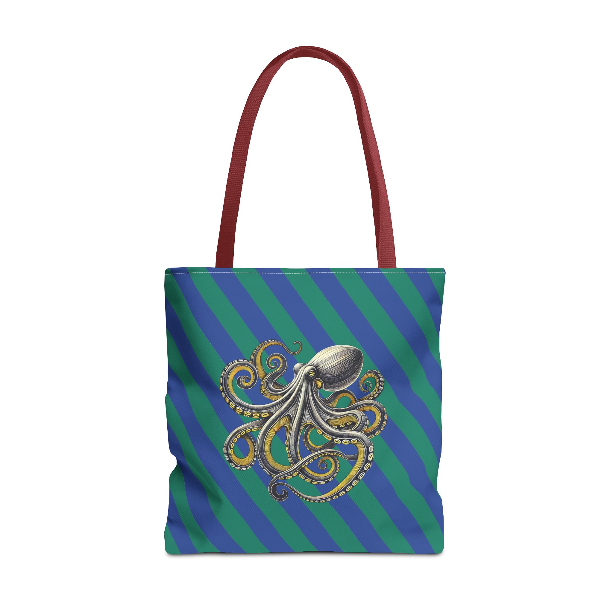 Octopus Canvas tote bag Calligraphy cute tote bag vintage bag gift for her Cool Japanese design ethical shoulder bag japan print - Image 11