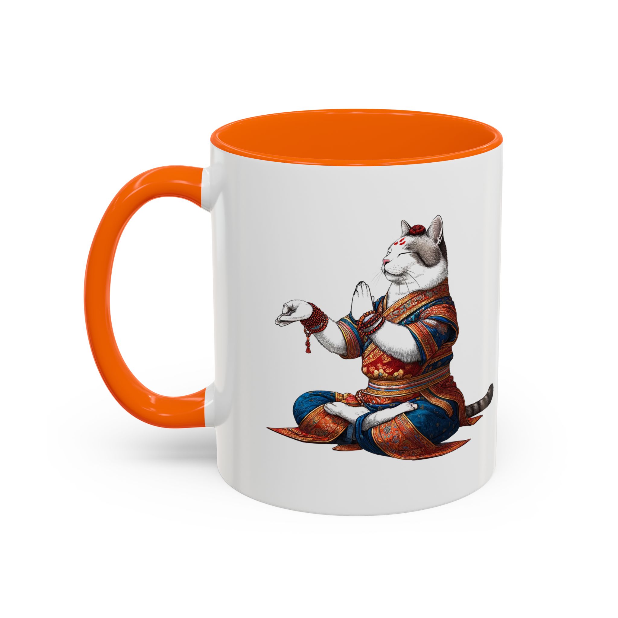 Office Mug cat lover yoga gift for mom Tea cup coffee Mug meditation accessory mindfulness pet design - Image 42