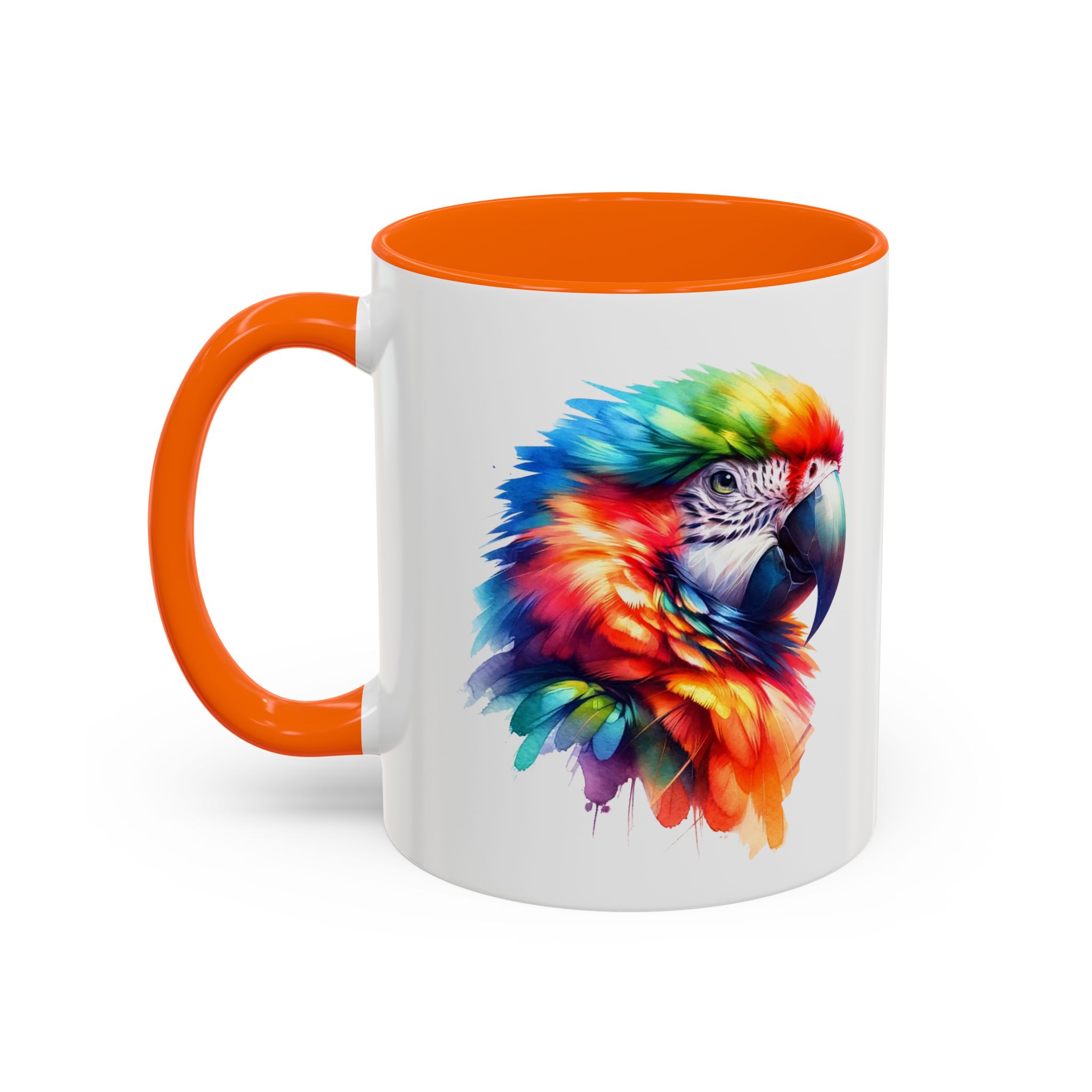 Parrot Mug vivid colors bird lover Cup parrot print cool print nature lover accessory stylish print - Imagen 42