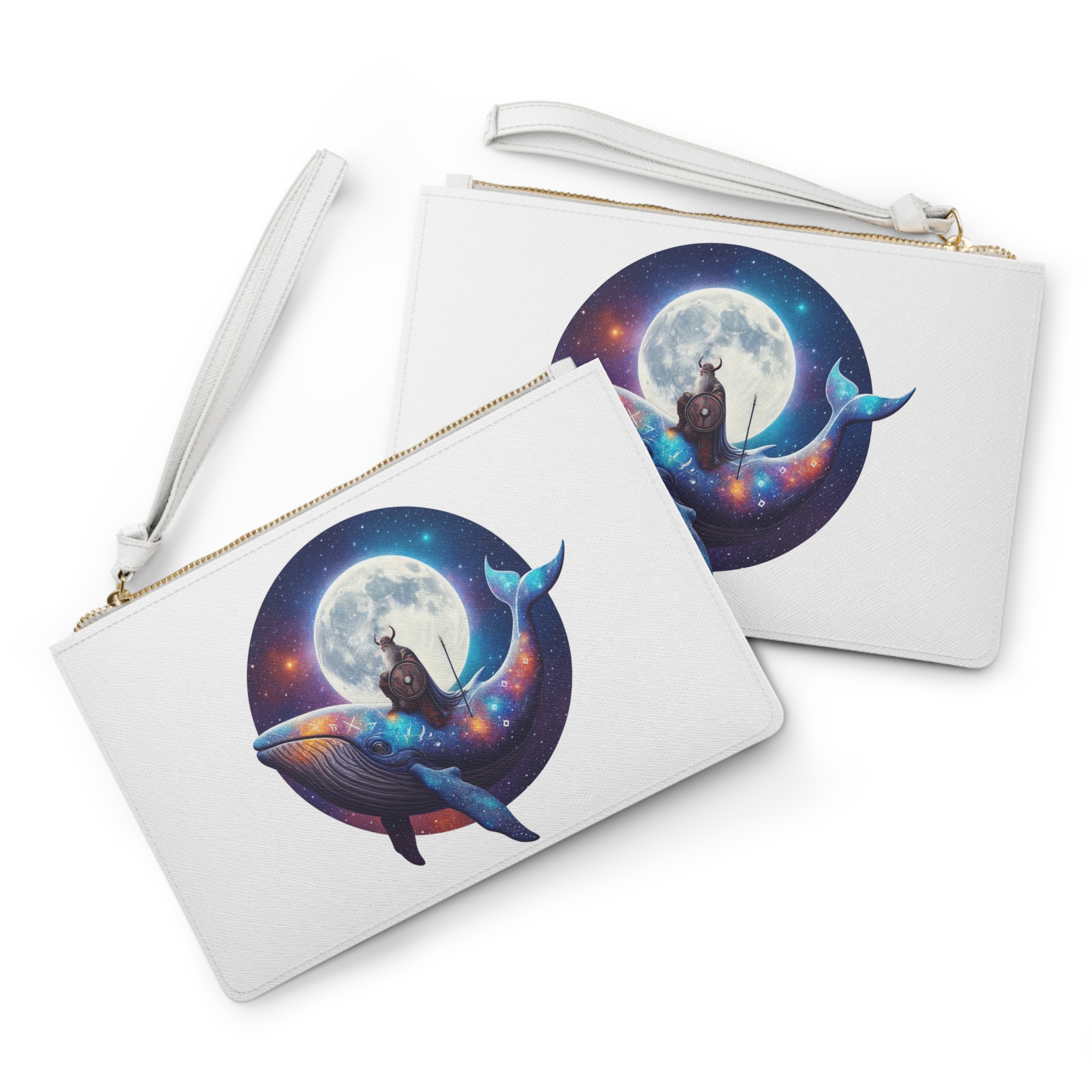 Viking clutch bag whale vintage purse mythology evening bag boho gift fun – Image 2