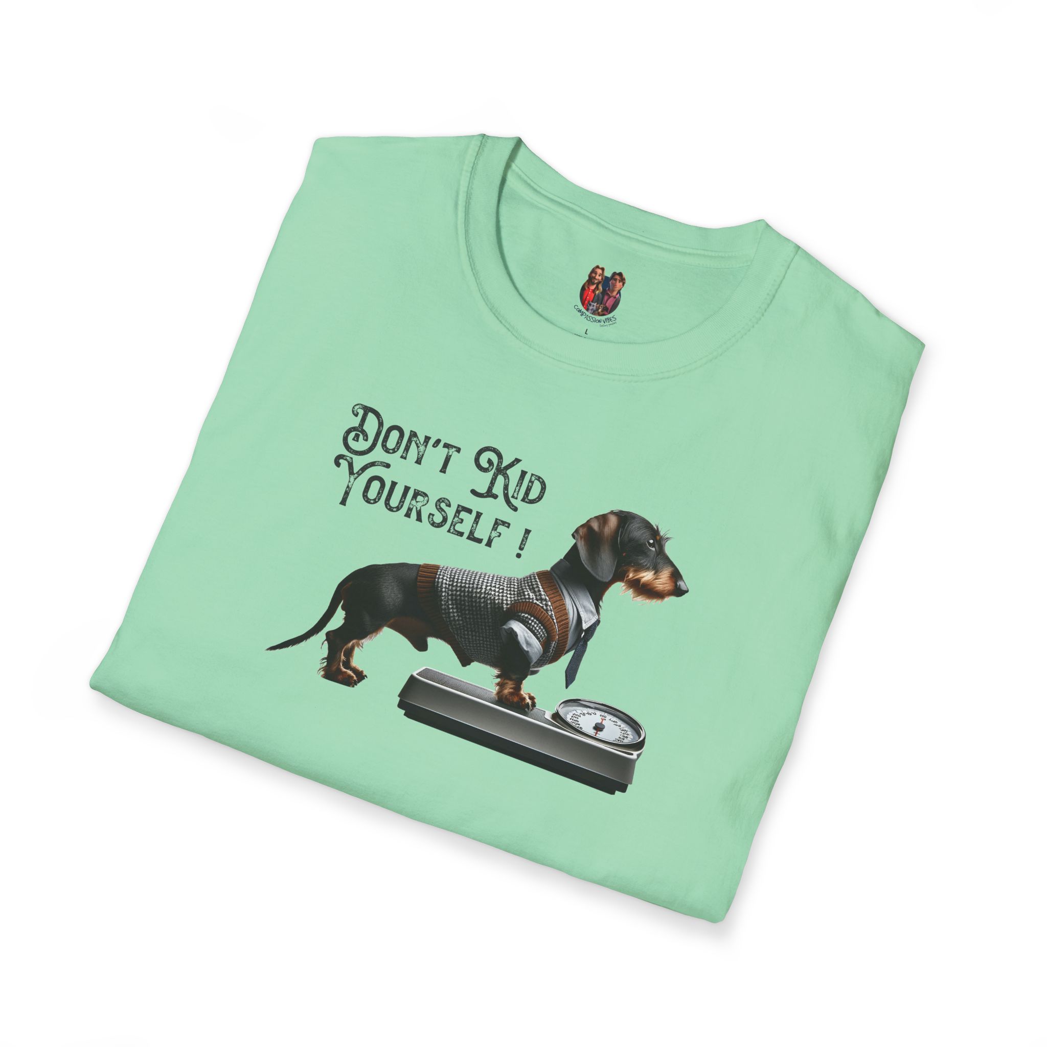 Dachshund Funny tshirt weight loss graphic tee diet clothing gift Dog shirt comfort colors puppy print unique outfit - Image 13