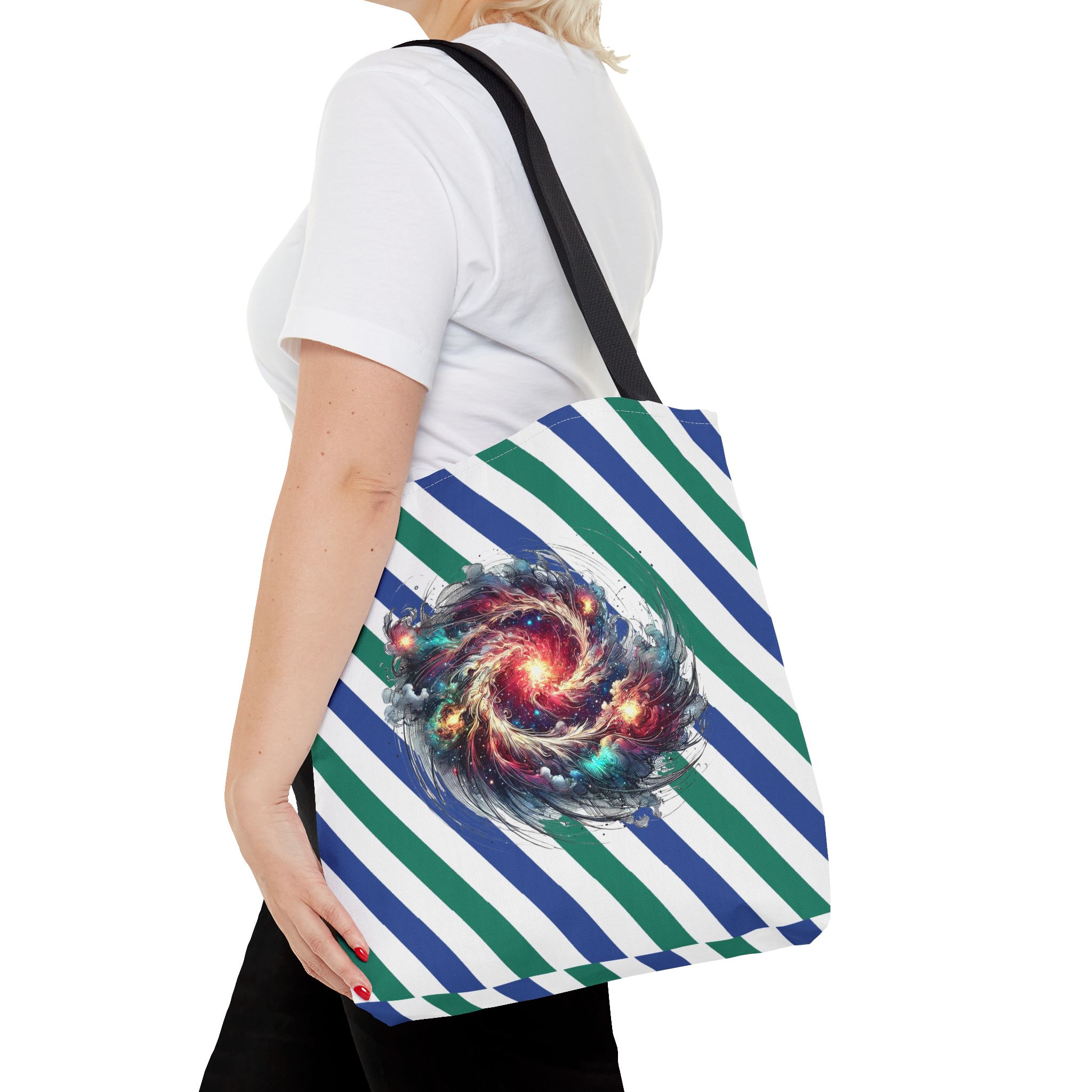 Galaxy tote bag unique space design perfect as a gift - Image 4