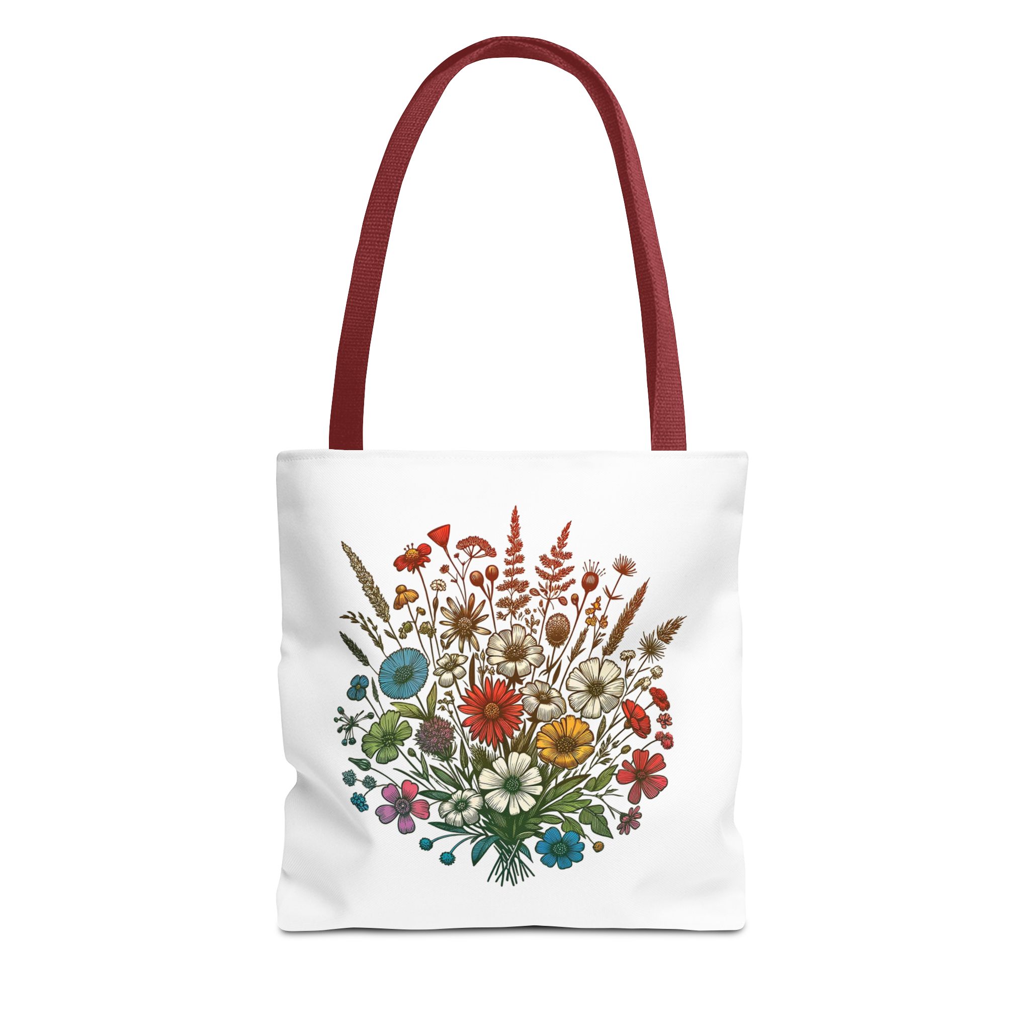 Flower tote bag – Boho Flower Tote bag – Floral purse tropical print - Image 7