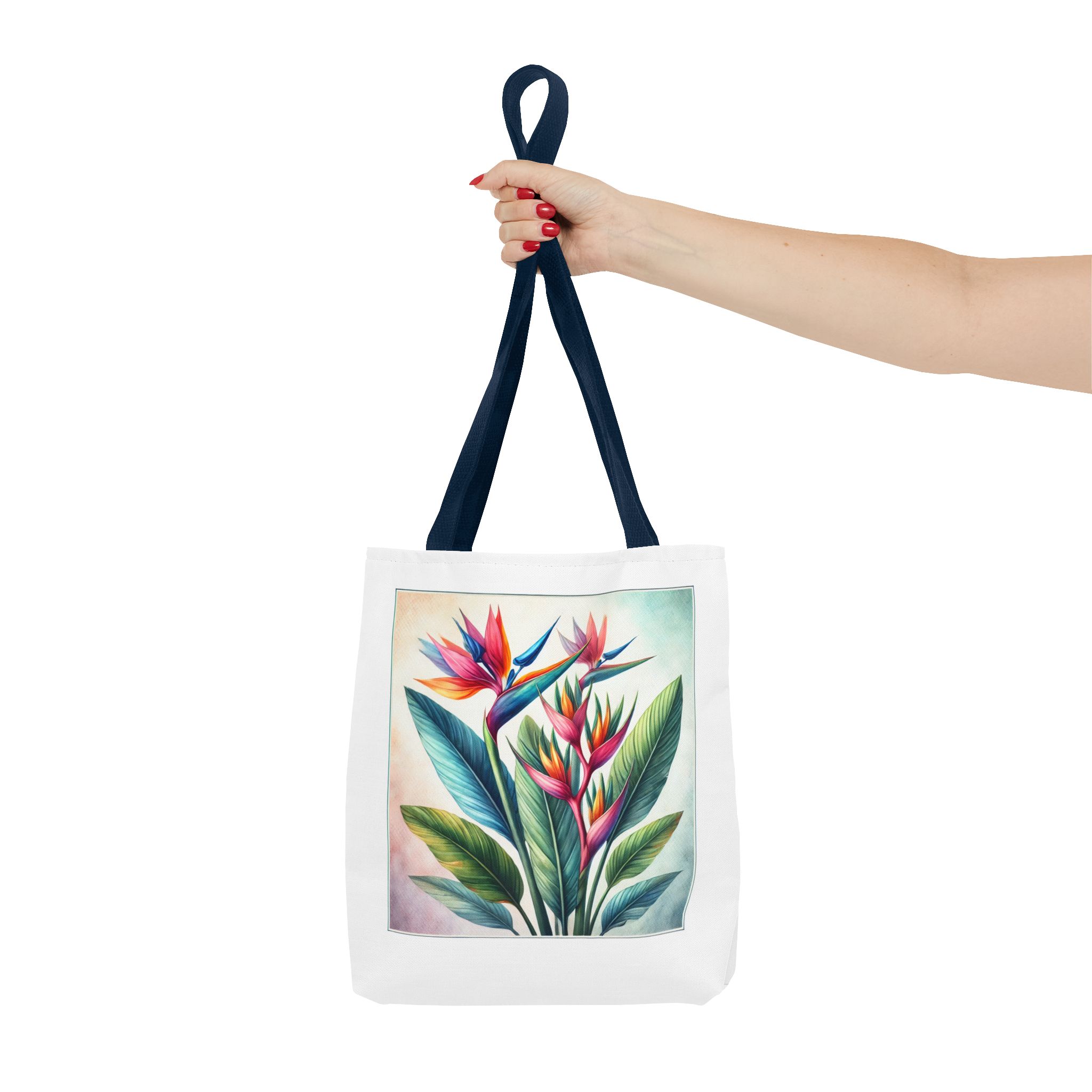 Wildflower canvas tote bag retro cute tote bag nature shoulder bag tropical plants floral purse botanical design - Imagen 26