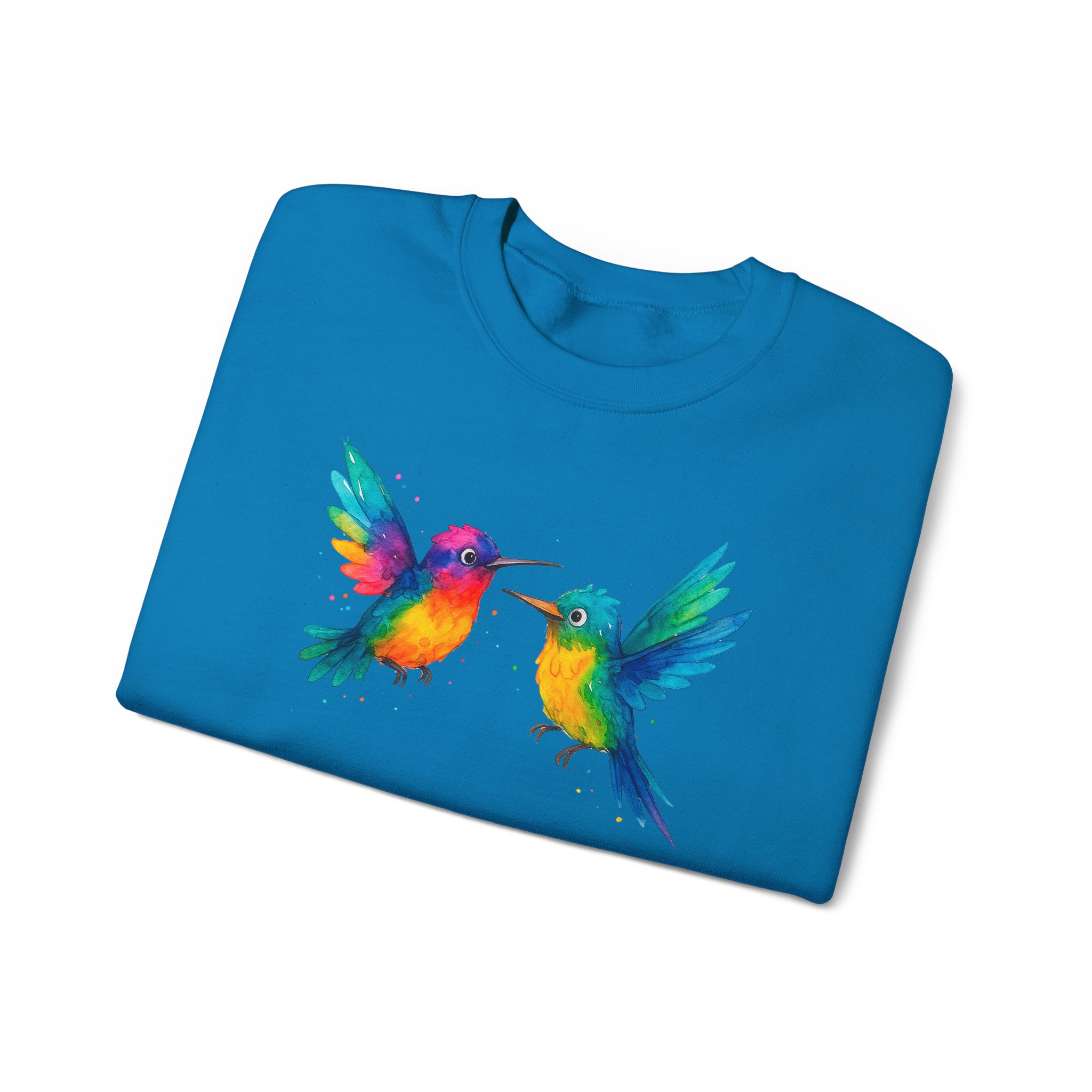 Colibri sweatshirt – Cute Bird sweatshirt – humming Bird sweater nature print - Image 25
