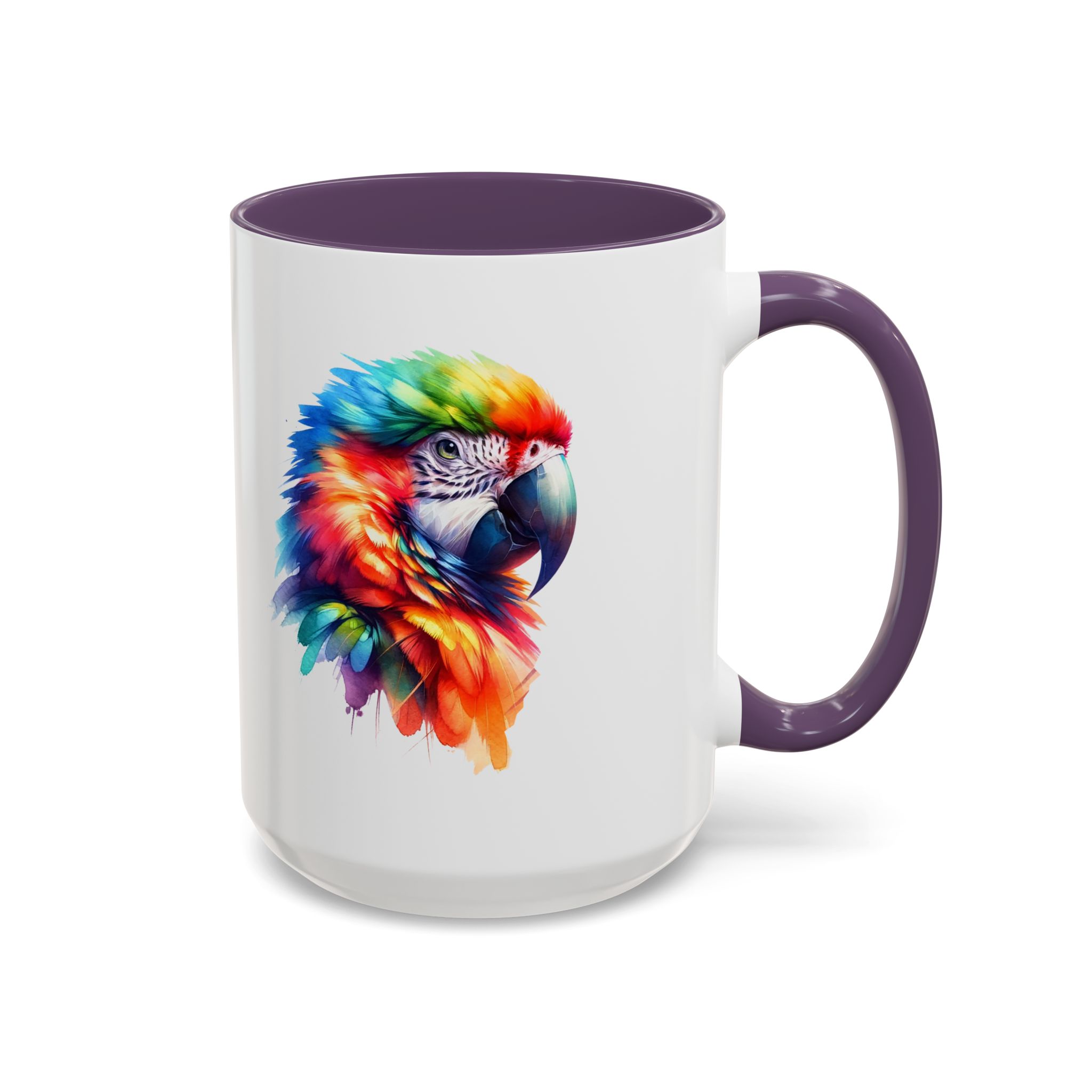 Parrot Mug vivid colors bird lover Cup parrot print cool print nature lover accessory stylish print - Imagen 57