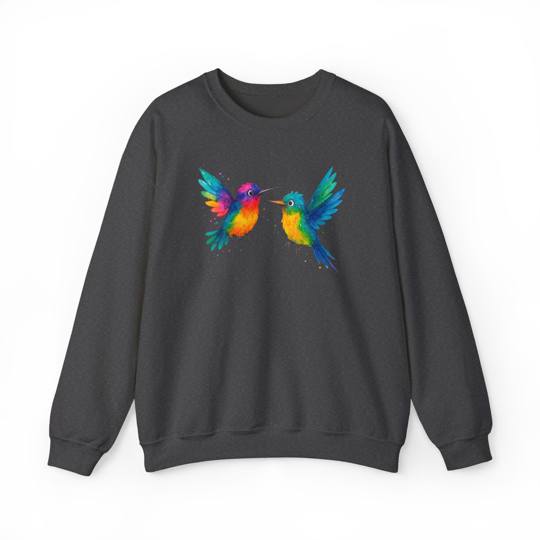 Colibri sweatshirt – Cute Bird sweatshirt – humming Bird sweater nature print - Image 18