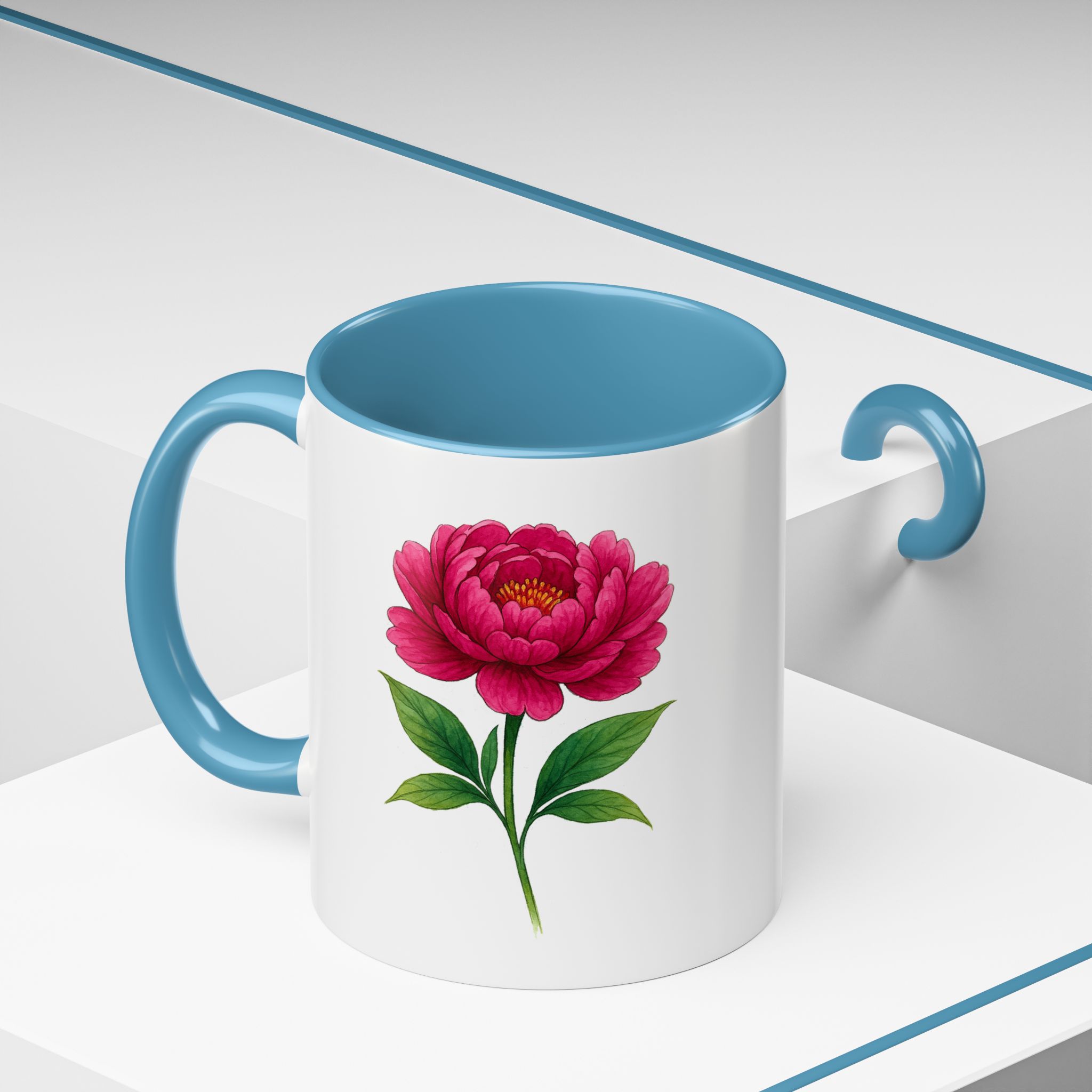 Wildflower Mug coffee lover gift for her flower tea cup unique boho mug nature accessory floral design - Image 4