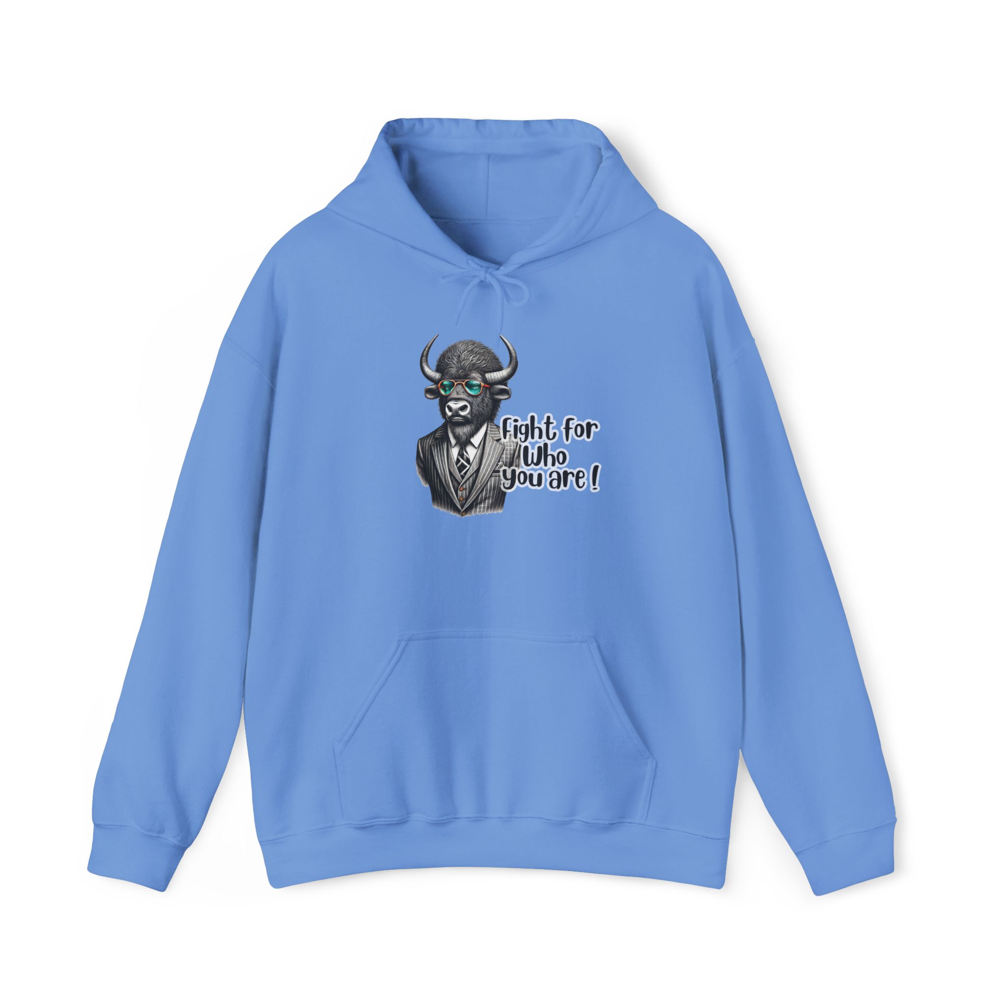 Motivation Hoodie – Bison Hoodie – Retro Bison sweatshirt motivation print - Image 20