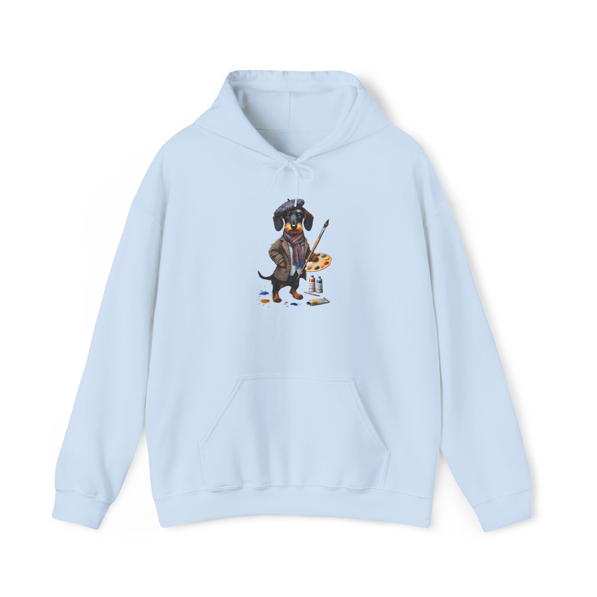 Dachshund Hoodie – Cute Dog Hoodie – Boho Dog Sweatshirt dachshund print - Image 20