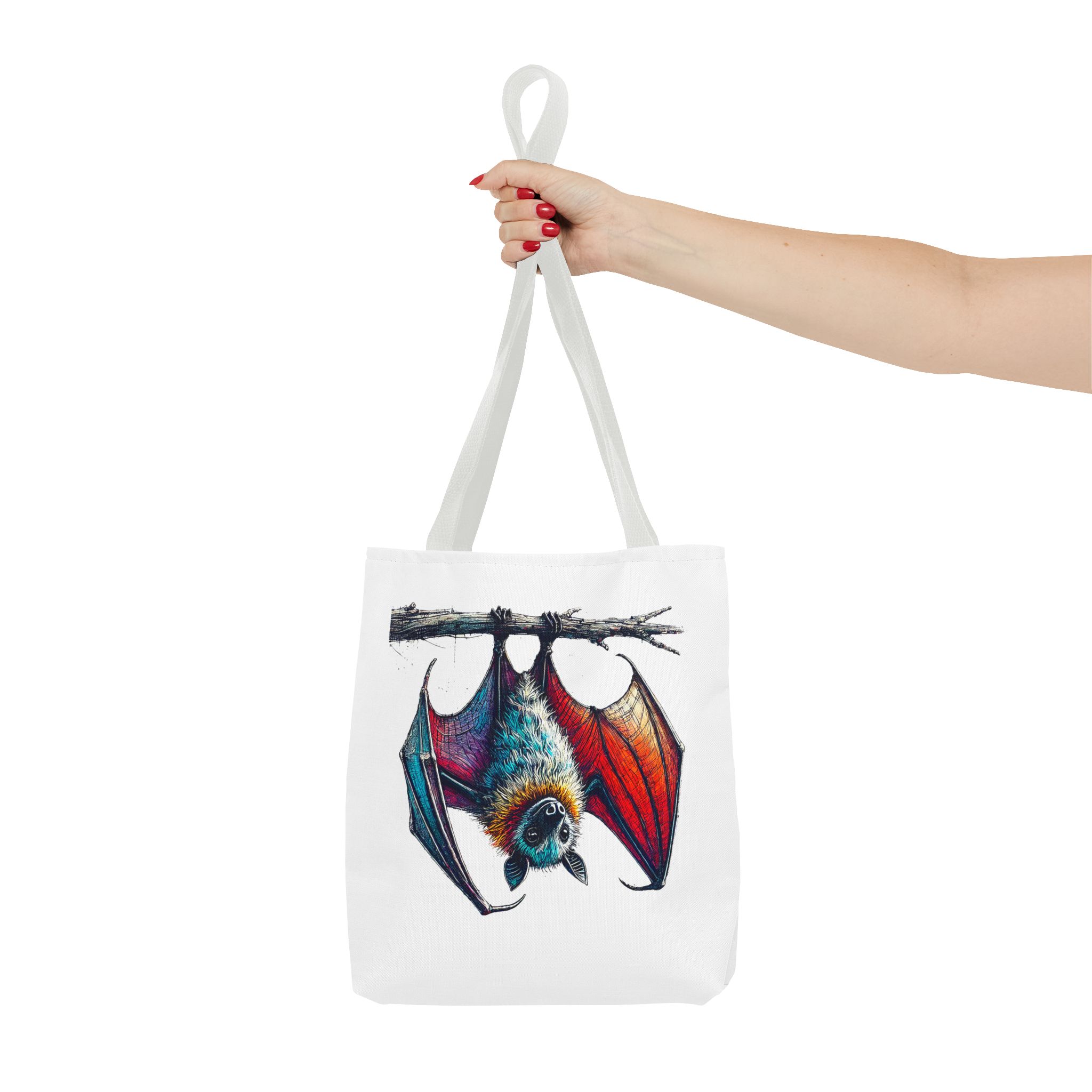 Bat tote bag original animal print design for creative souls - Image 14