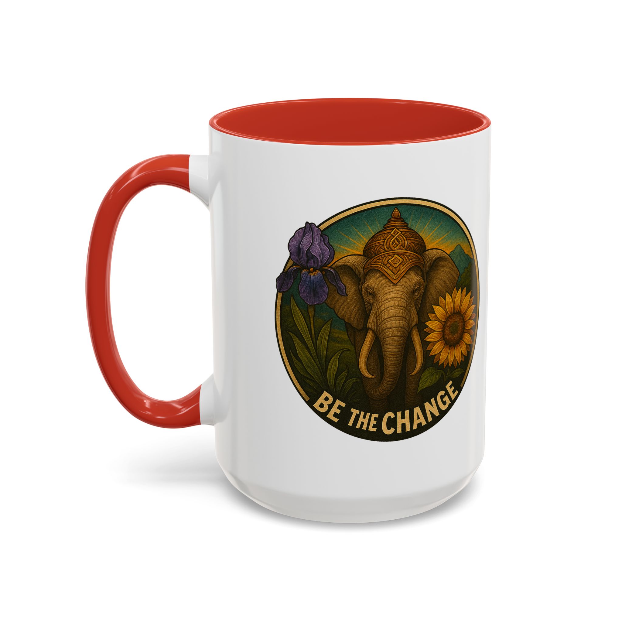 Surrealist coffee mug buddha Fantasy mug Limited Edition Hand Drawn Art by Real Artist - Imagen 30