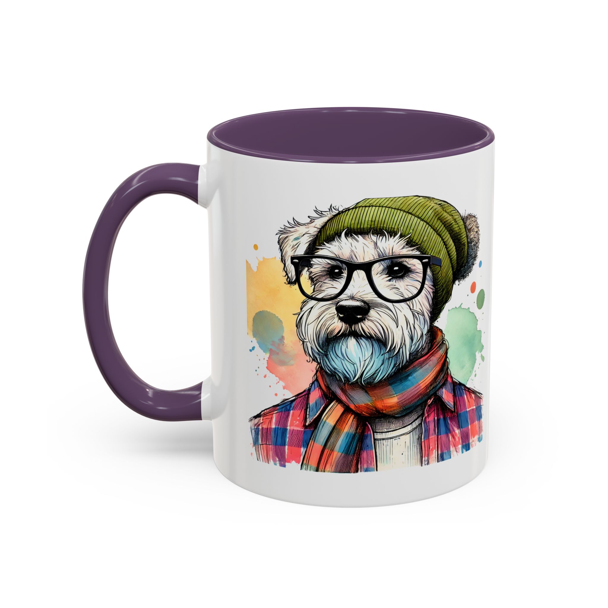 Funny mug dog Boho coffee mug funny gift pet lover hipster accessory lover tea office mug unique design - Image 46