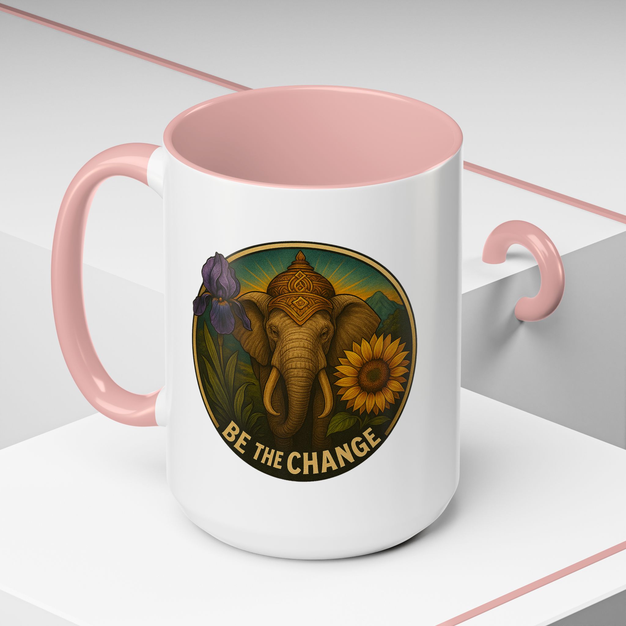 Surrealist coffee mug buddha Fantasy mug Limited Edition Hand Drawn Art by Real Artist - Imagen 28