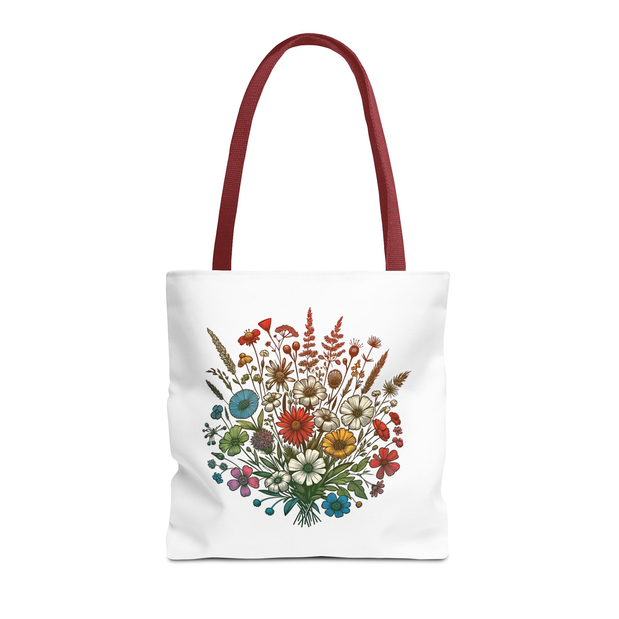 Flower tote bag – Boho Flower Tote bag – Floral purse tropical print - Image 9