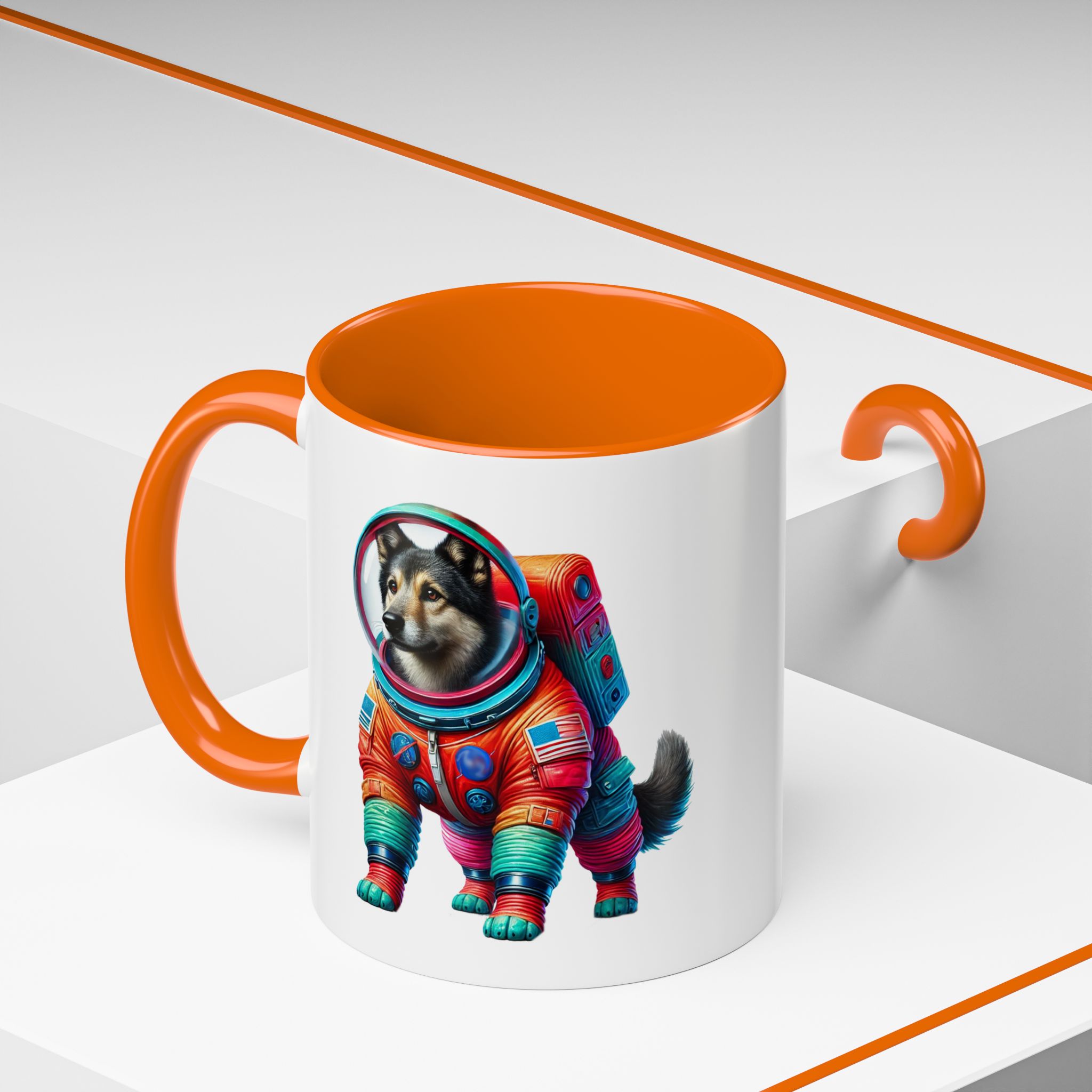 Office mug Dog Outerspace coffee cup Dachshund astronaut tea lover boho gift for her pet accessory puppy - Image 48
