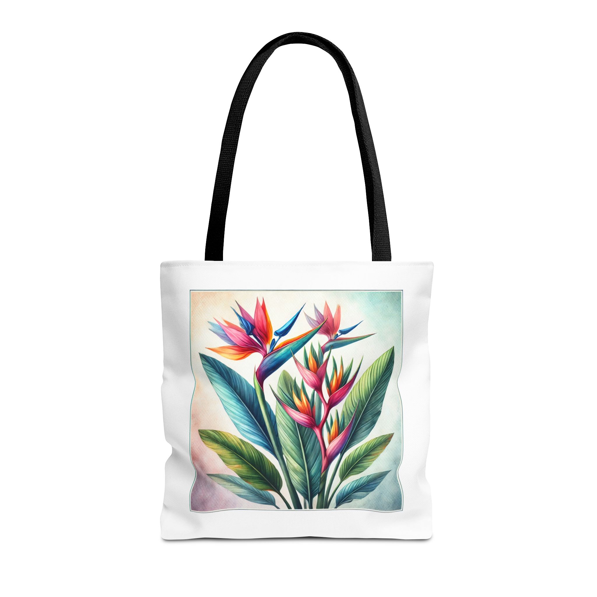 Wildflower canvas tote bag retro cute tote bag nature shoulder bag tropical plants floral purse botanical design - Imagen 3