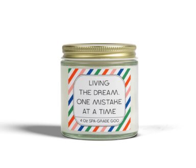 4 oz Spa-Grade Goo Jar with Colorful Label