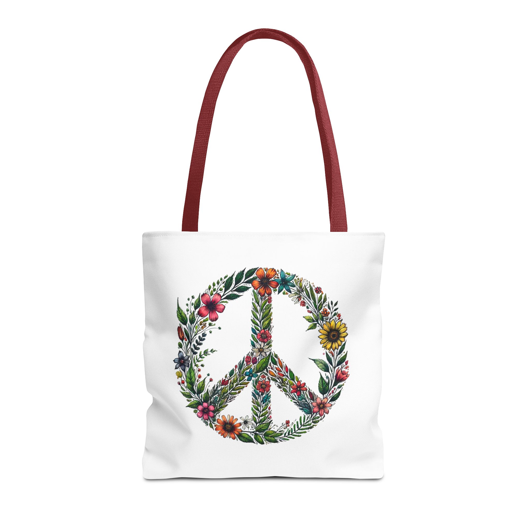 Peace and Love tote bag positive vibes and dreamy vintage look - Image 9