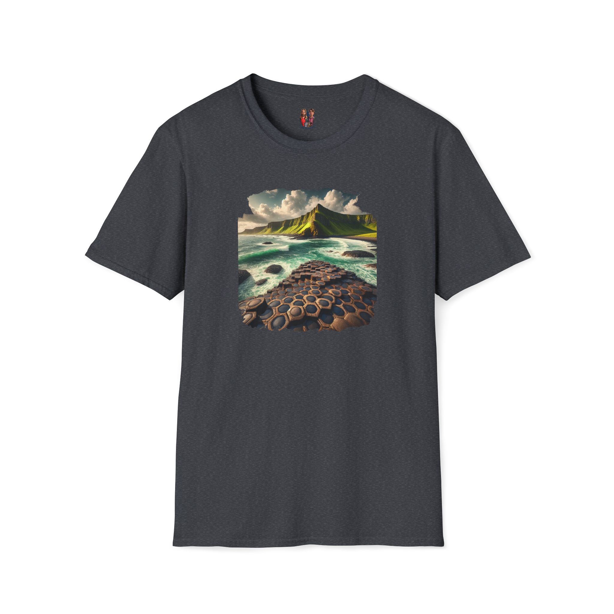 Landscape tshirt ireland graphic tee nature vintage clothing gift for dad giant causeway bushmills vintage tshirt cool comfort apparel - Image 28