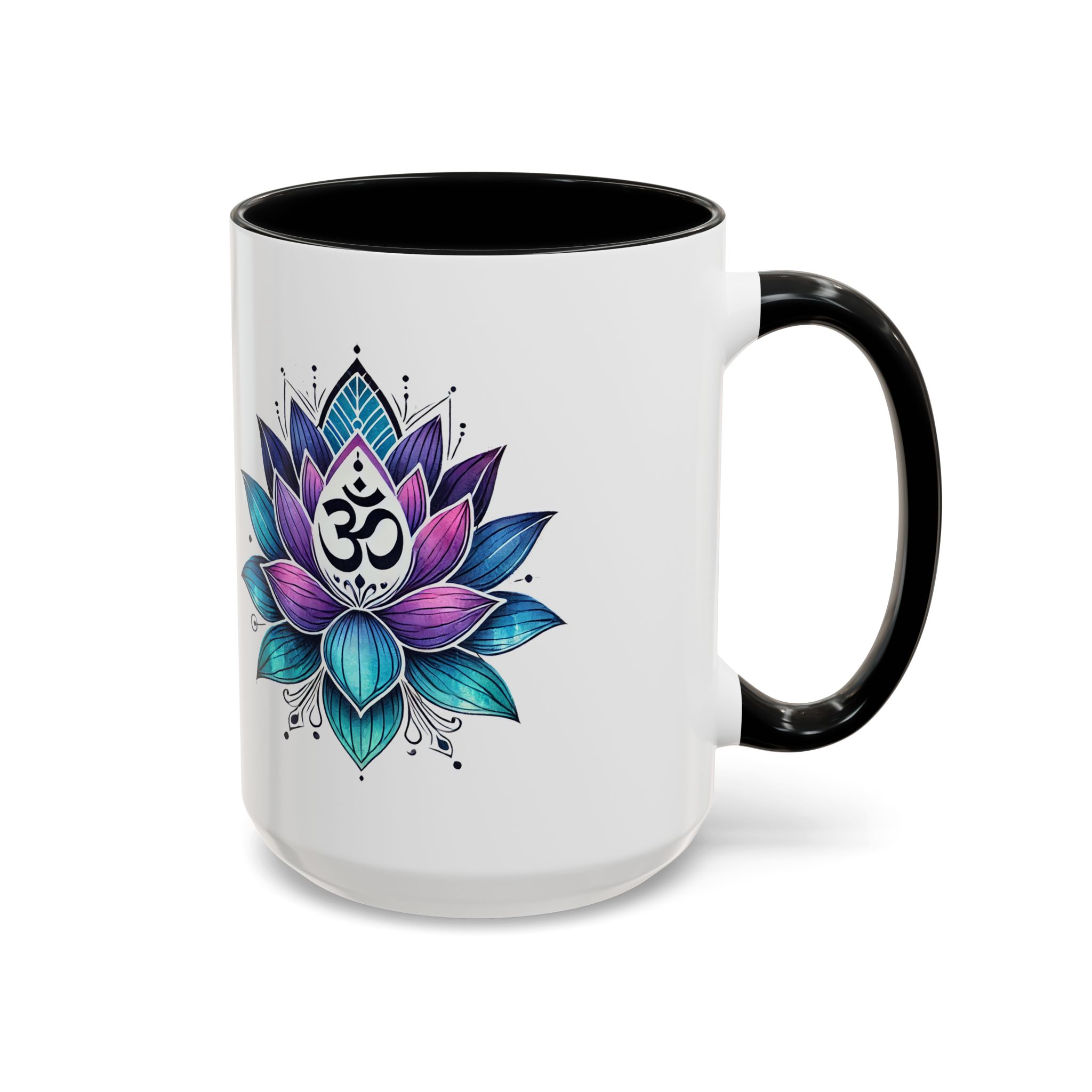 Boho office mug mindfulness mug lotus flower yoga gift coffee lover meditation accessory tea cup cute – Image 21