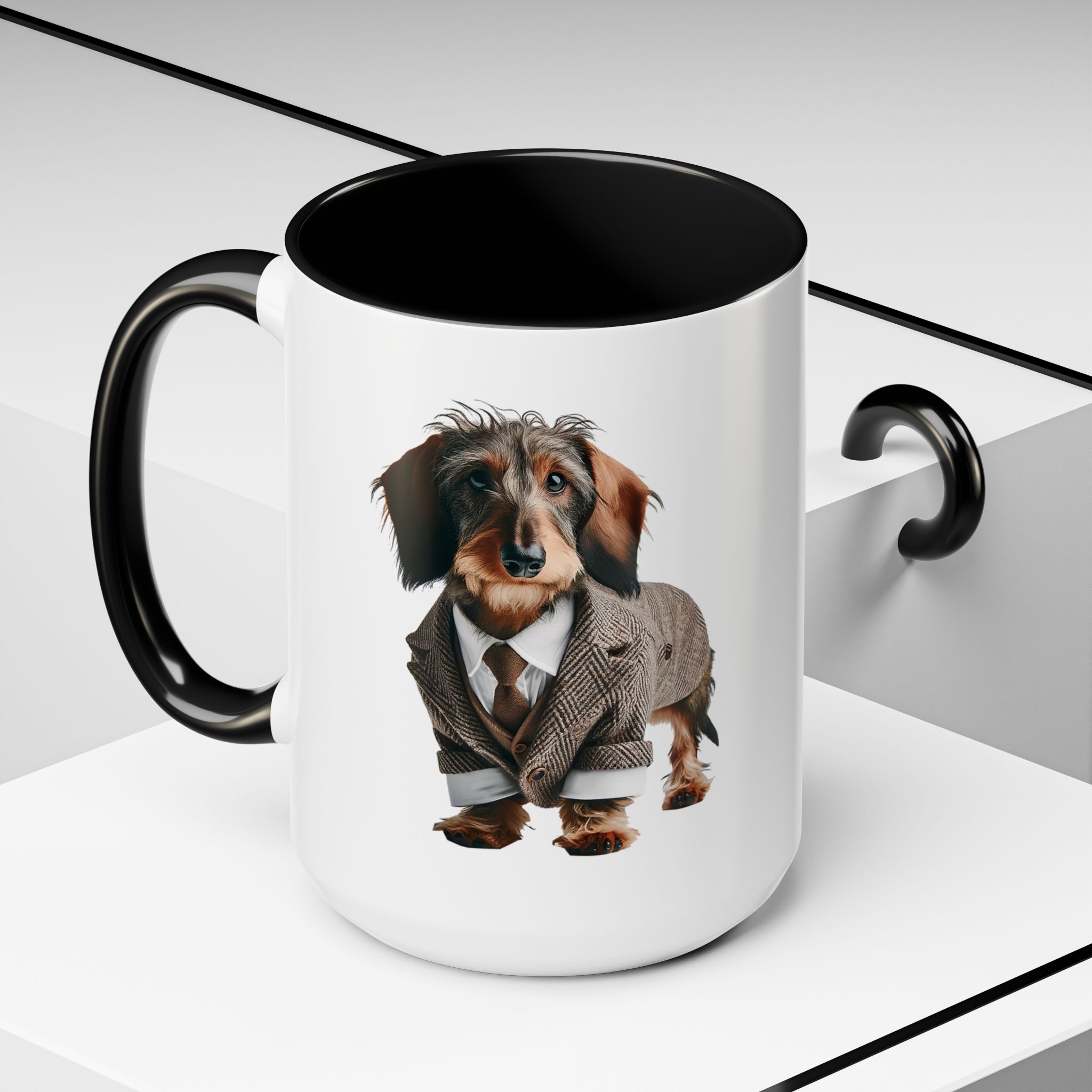 Office mug Dachshund coffee Cup Dog love gift for her unique mug boho tea cup puppy design pet accessory - Image 20