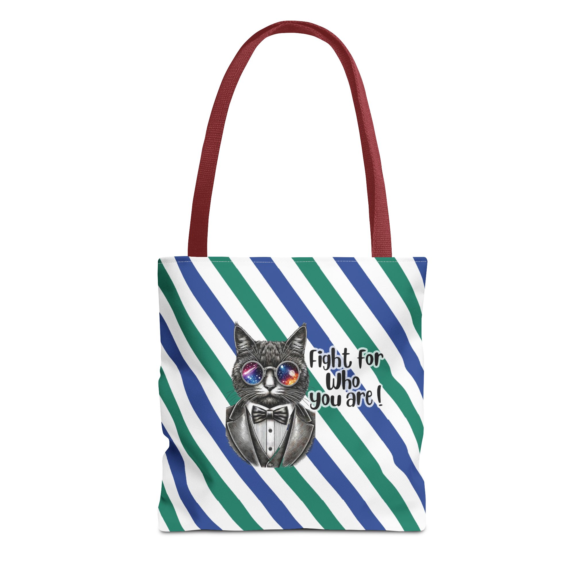 Funny tote bag Motivational vintage bag cat design cute tote bag Cool animal shoulder bag - Image 7