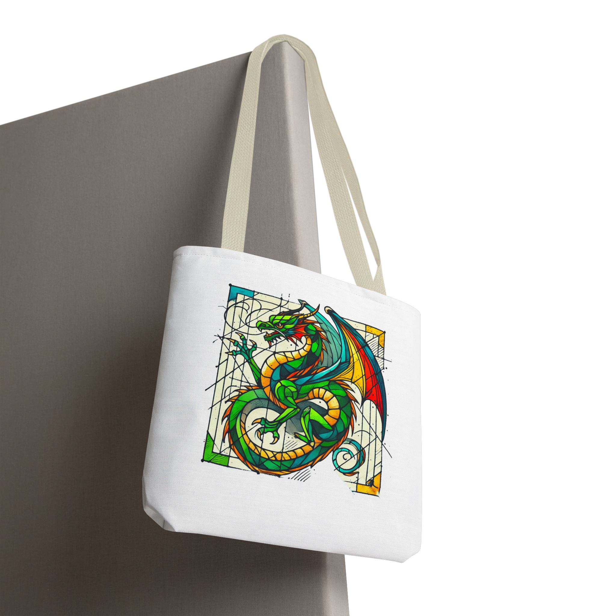 Dragon tote bag powerful look with unique graphic design - Image 22