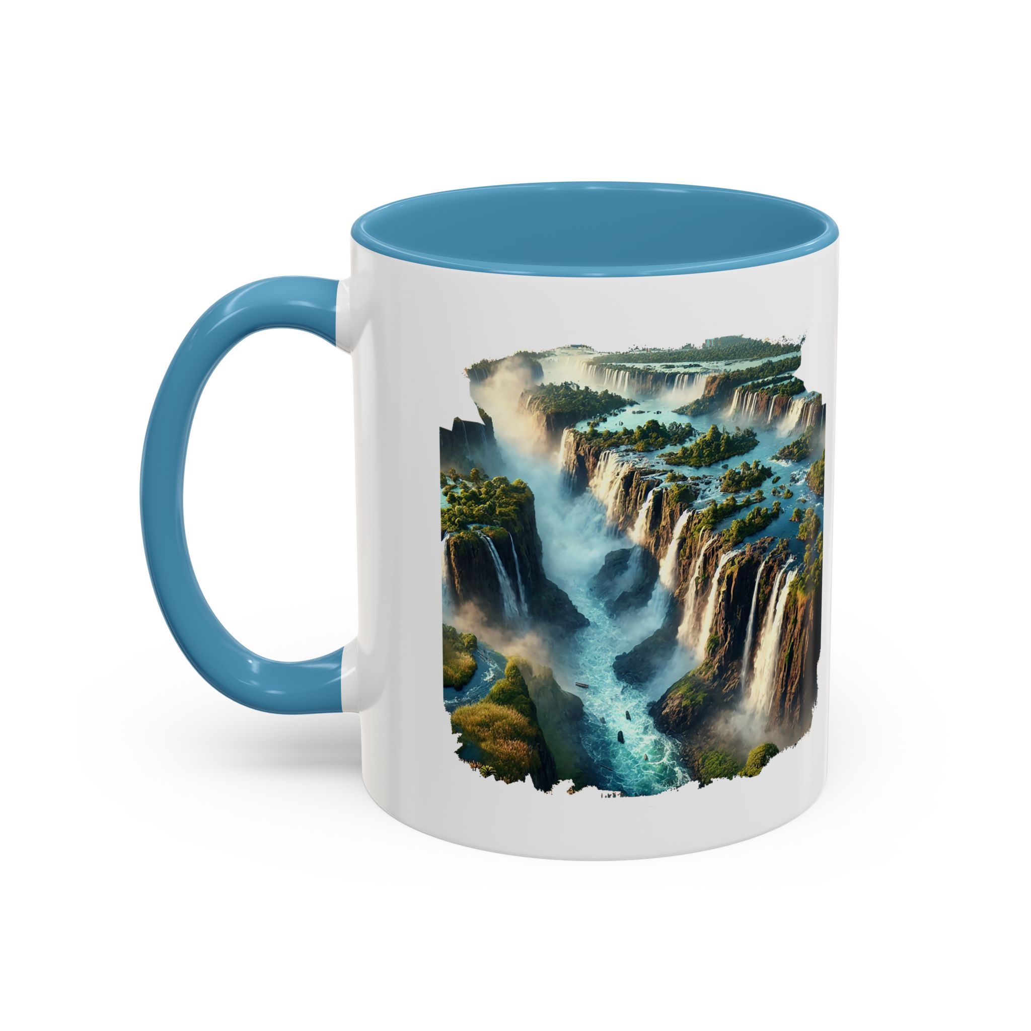 Tea mug Landscape Brazil office mug nature Iguazu & igacu print boho gift coffee accessory unique cup vintage - Image 34