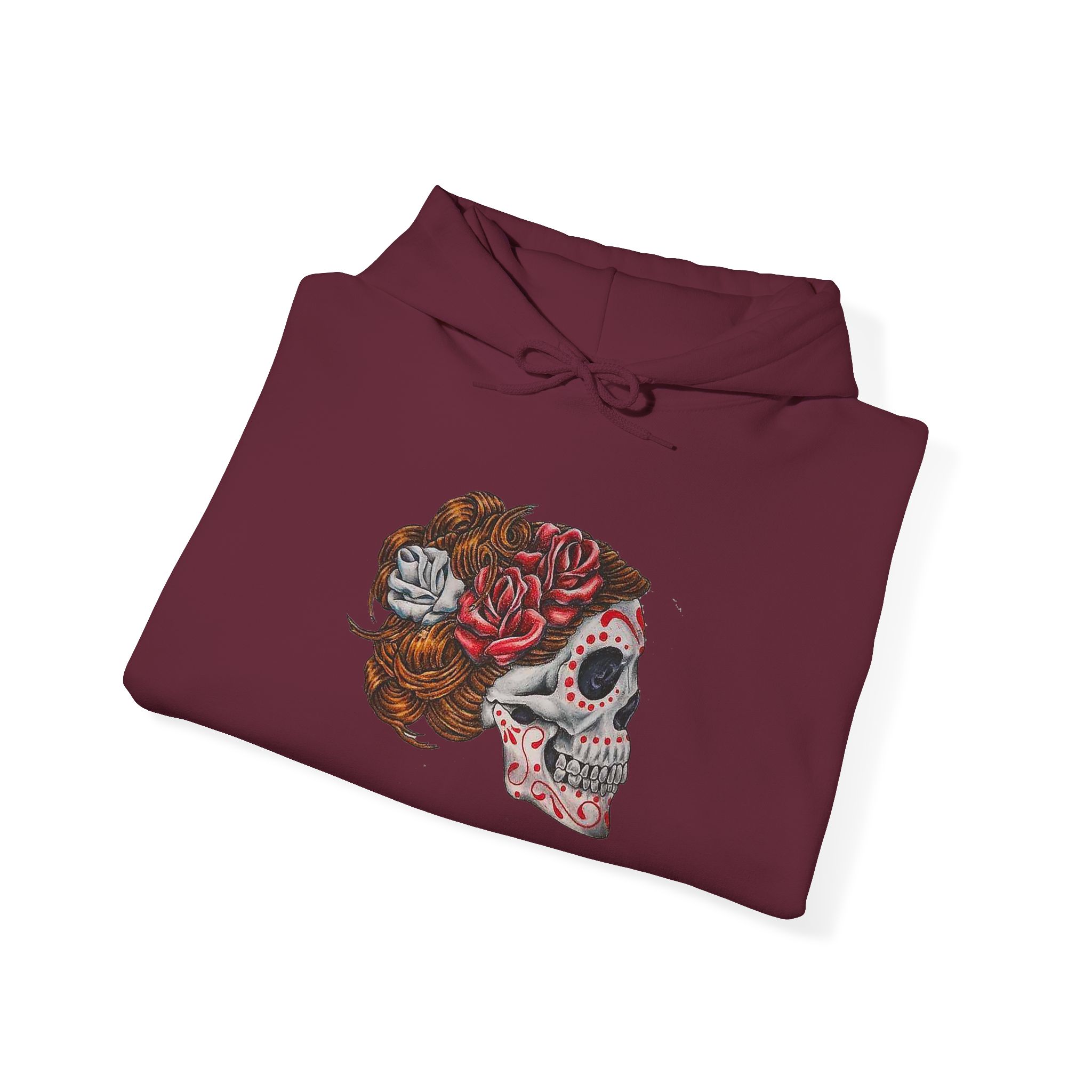 Dia De Los Muertos Hoodie – mexican Hoodie – Skull Hoodie print dia de los muertos - Image 15