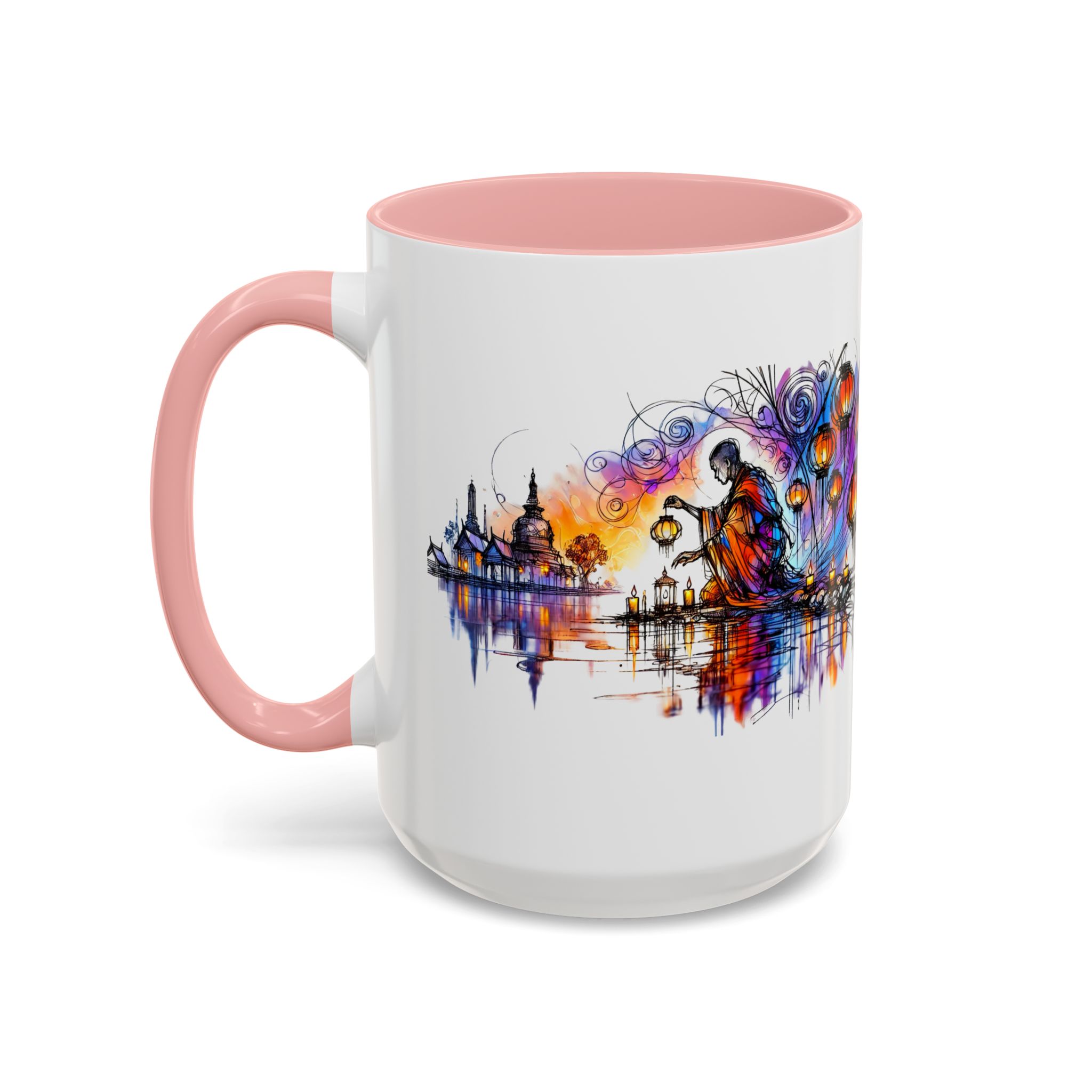 Office mug Buddha coffee Cup yoga tea Mug coffee meditation accessory mindfulnss cool gift for her – Image 26